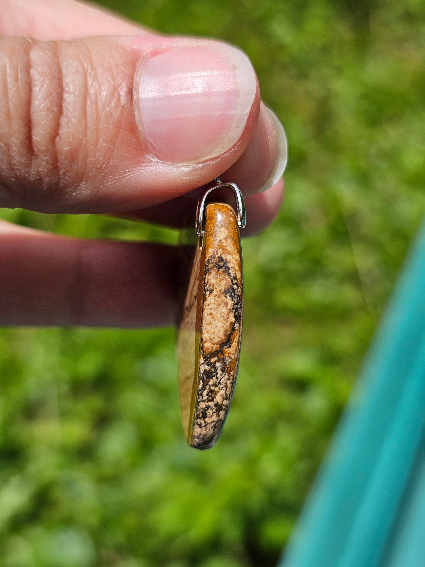 Pendentif en Jaspe Paysage JP2