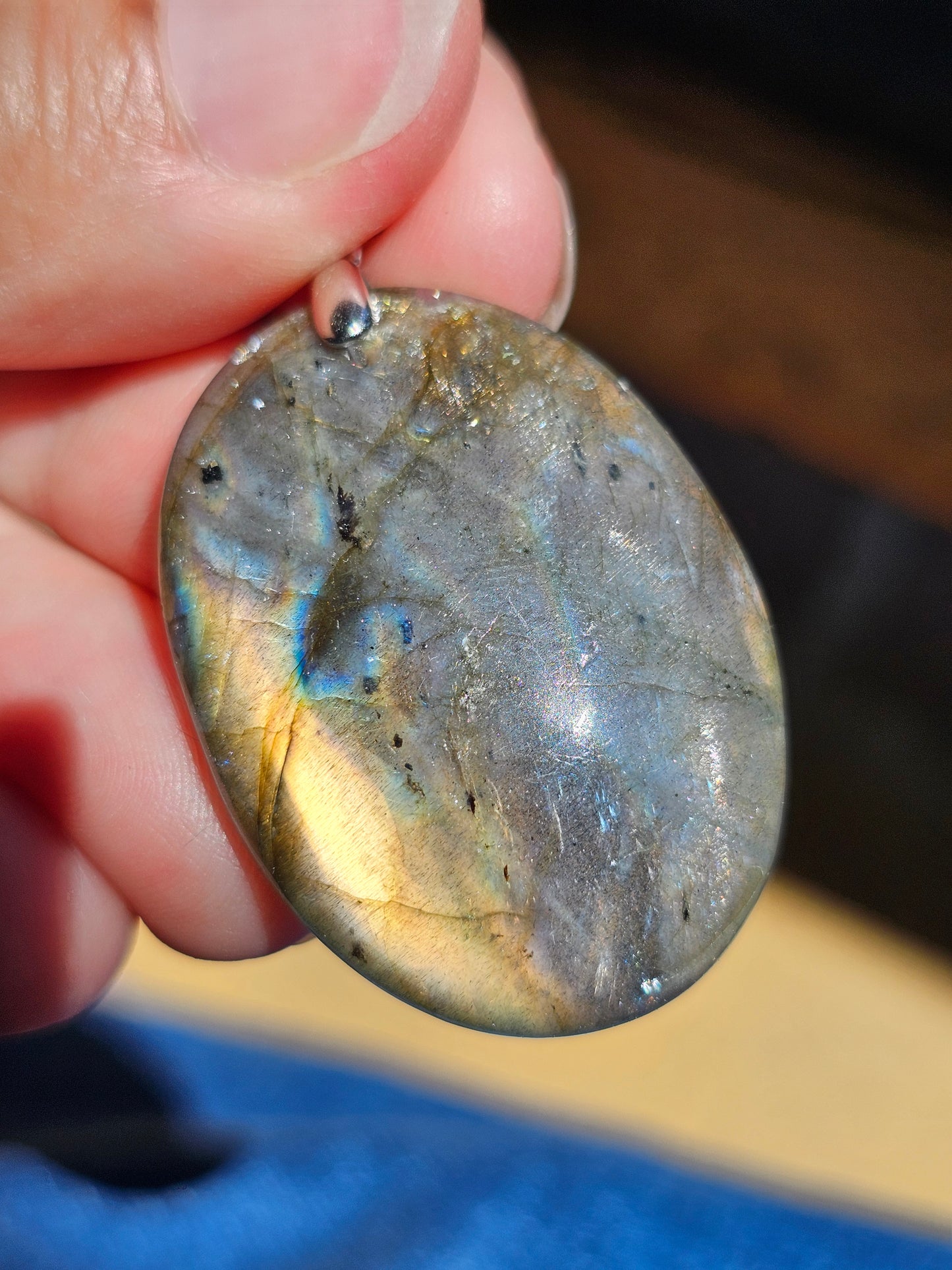 Pendentif en Labradorite L11