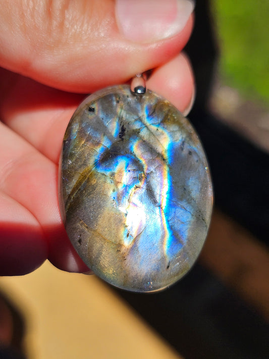 Pendentif en Labradorite L11