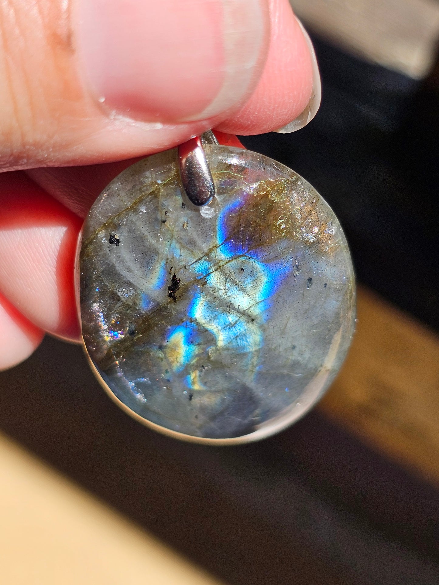 Pendentif en Labradorite L11