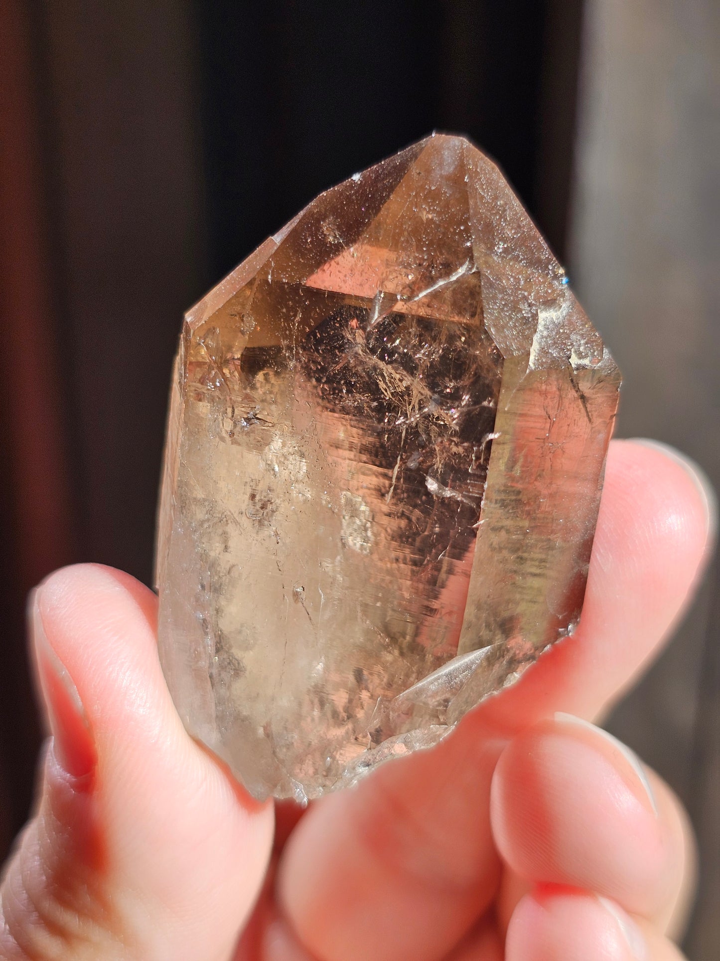 Quartz fumé du Mont-Blanc K
