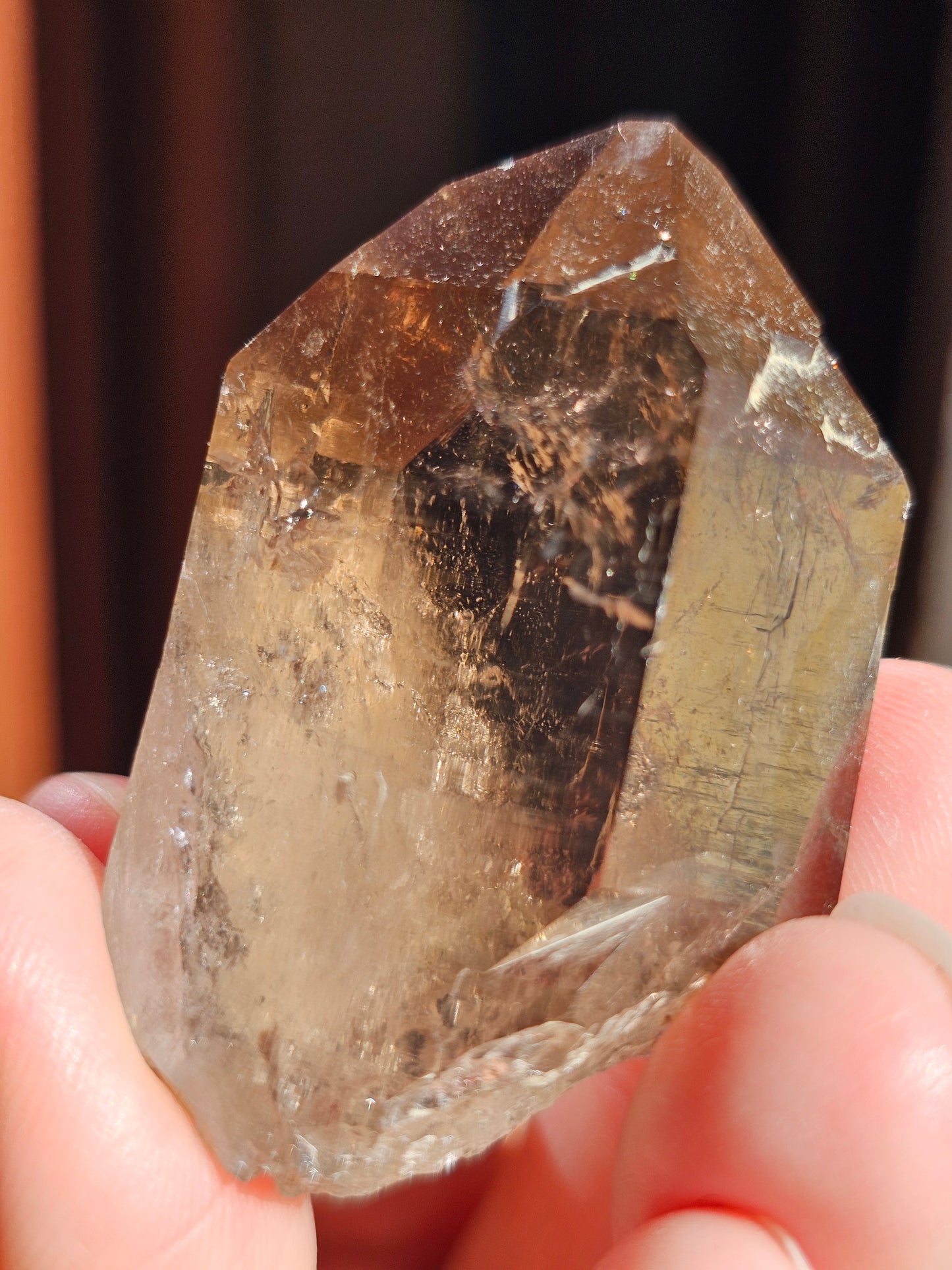 Quartz fumé du Mont-Blanc K
