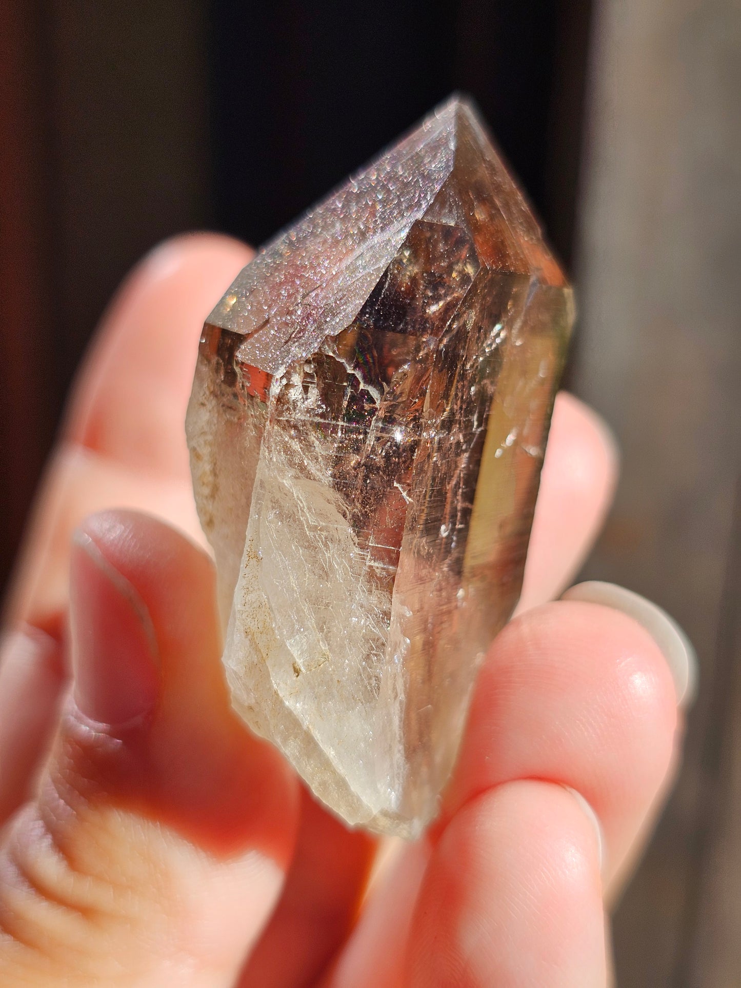 Quartz fumé du Mont-Blanc K