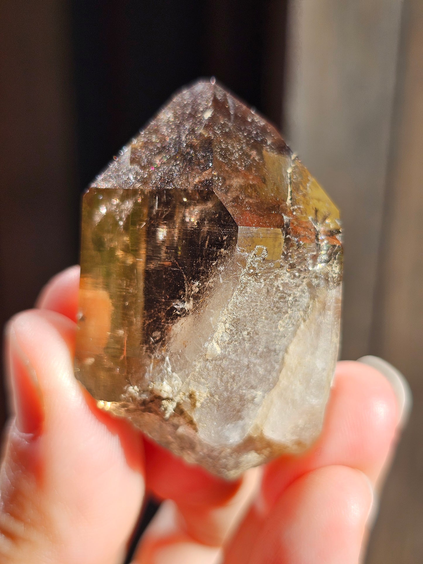 Quartz fumé du Mont-Blanc K