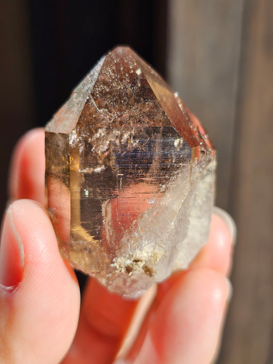 Quartz fumé du Mont-Blanc K