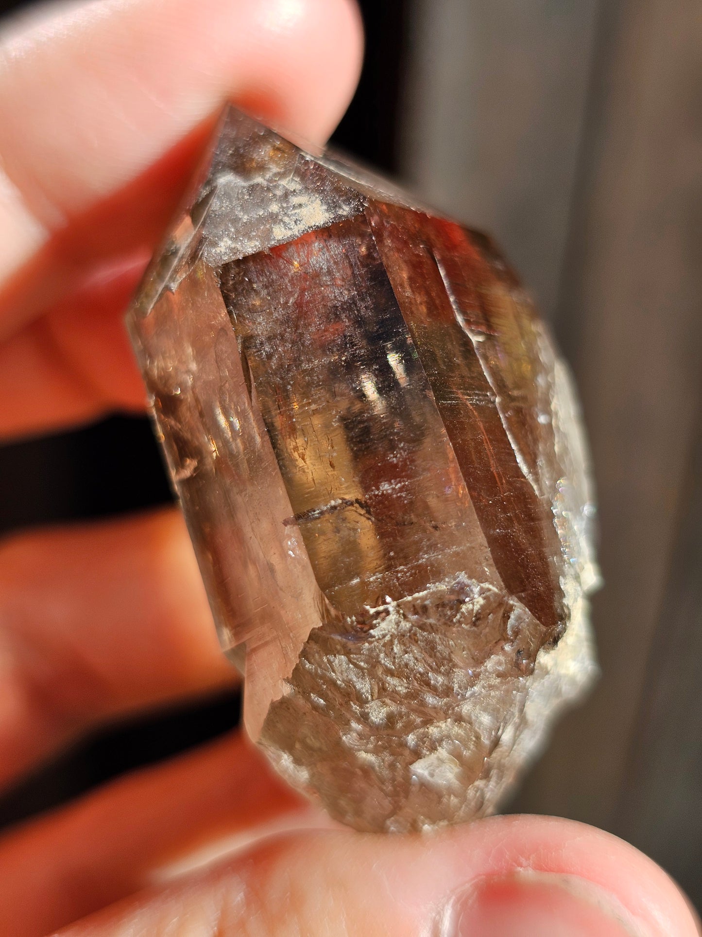 Quartz fumé du Mont-Blanc K