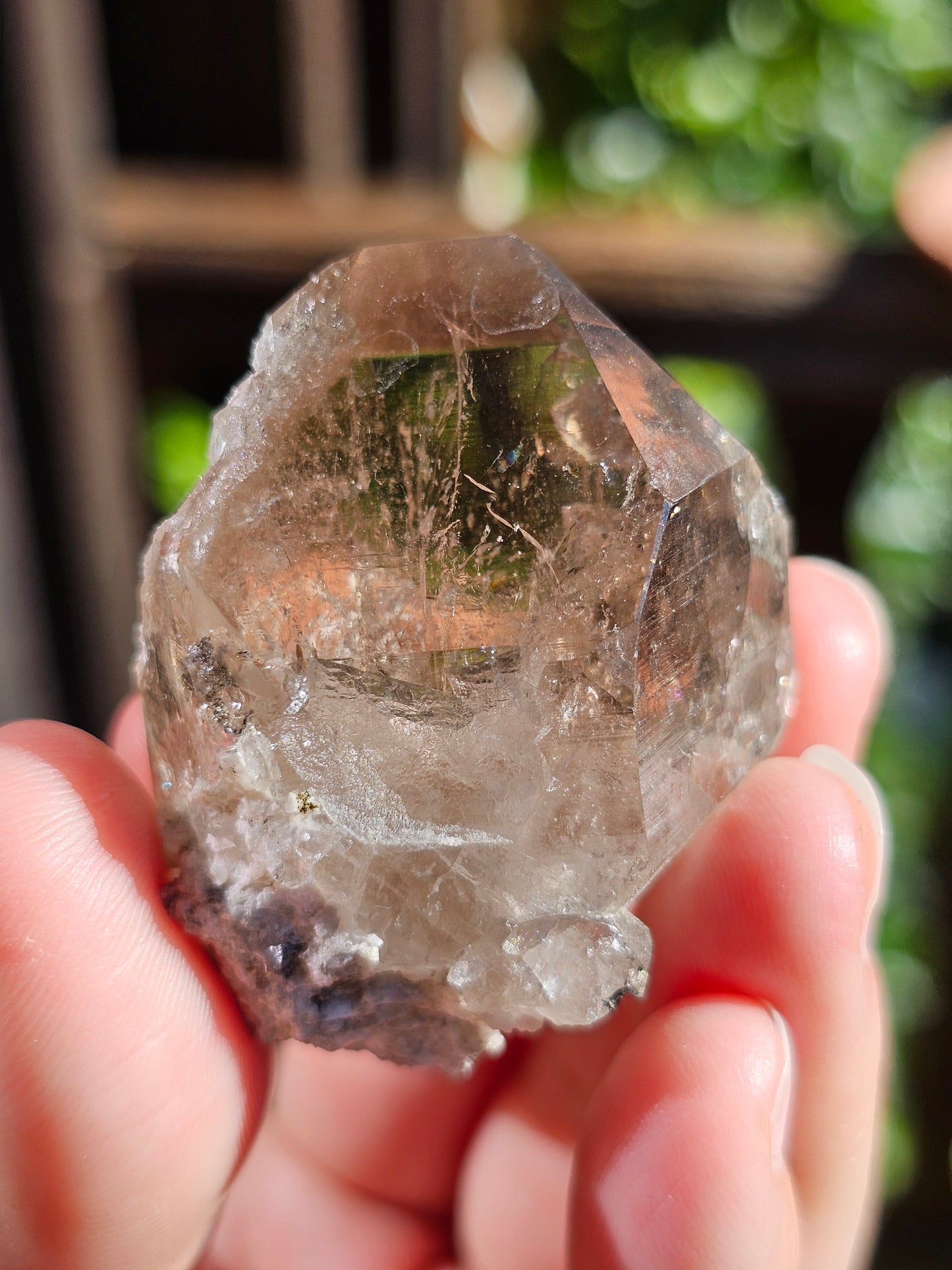 Quartz fumé du Mont-Blanc N