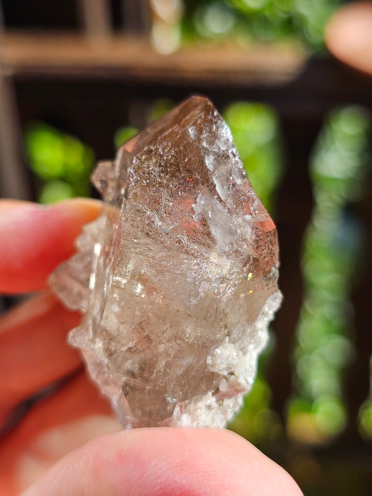 Quartz fumé du Mont-Blanc N
