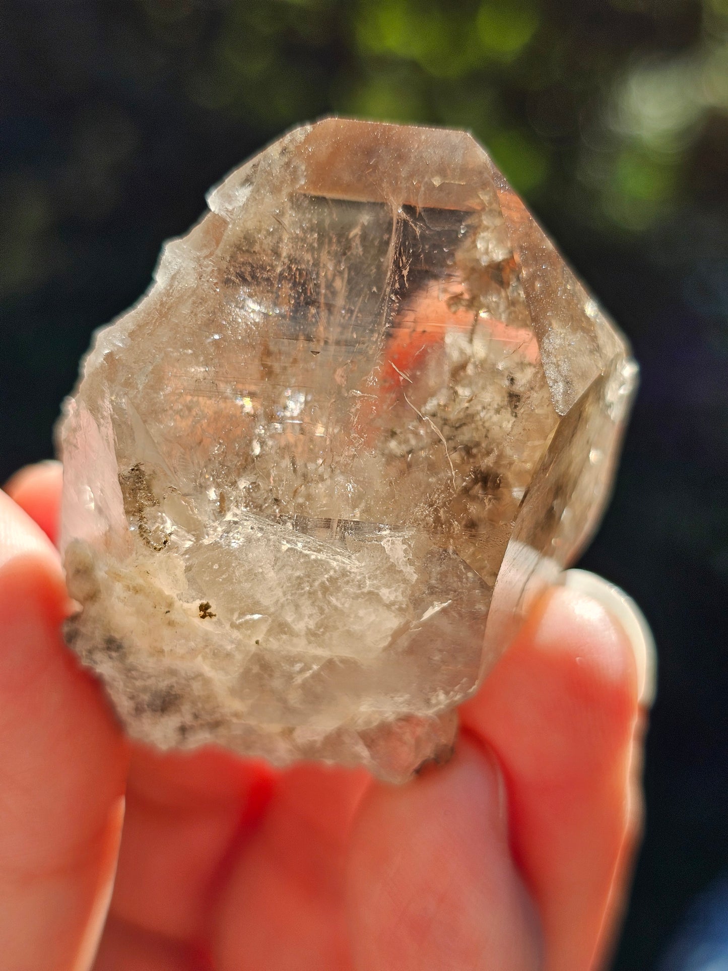Quartz fumé du Mont-Blanc N