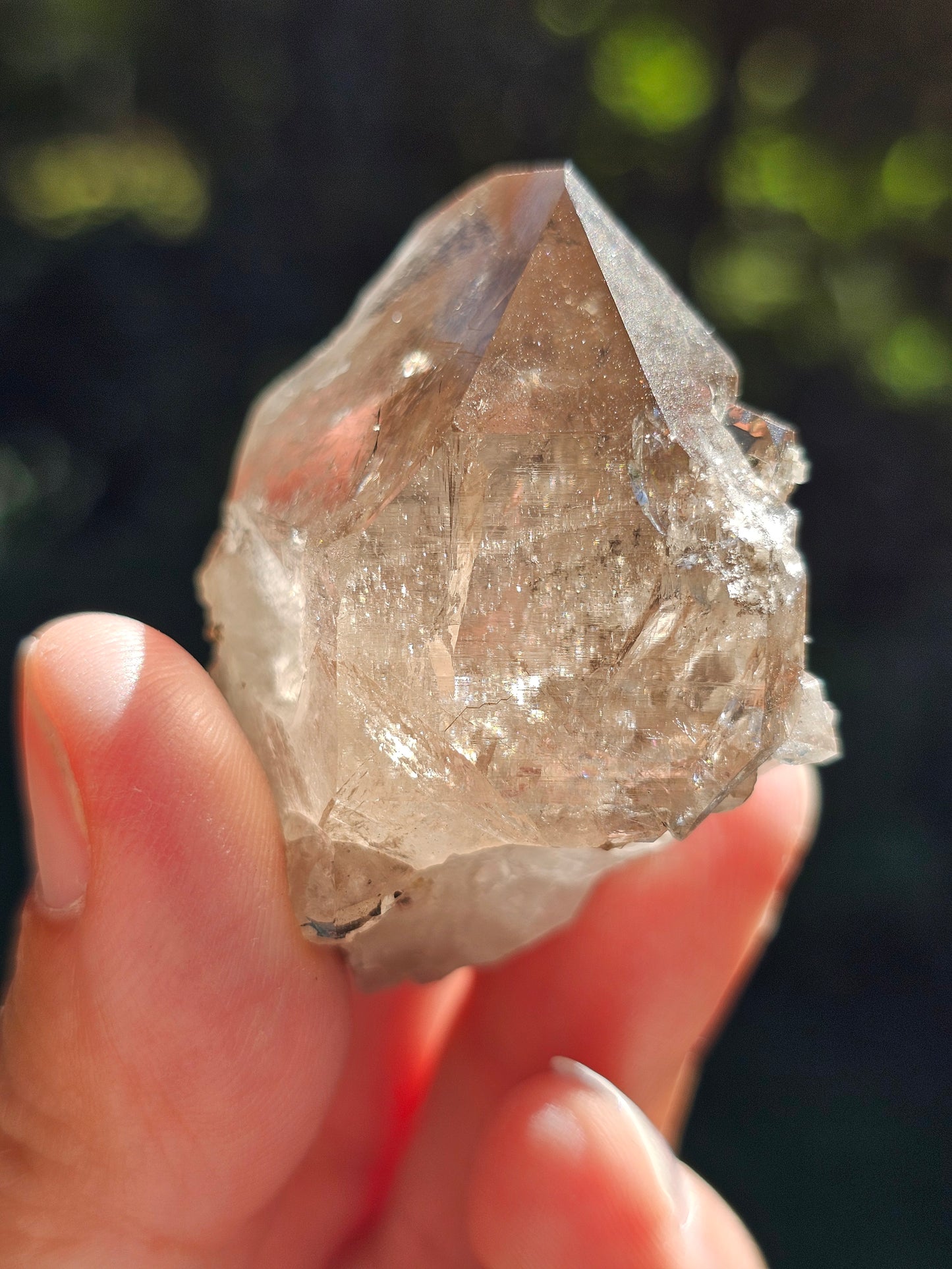 Quartz fumé du Mont-Blanc N