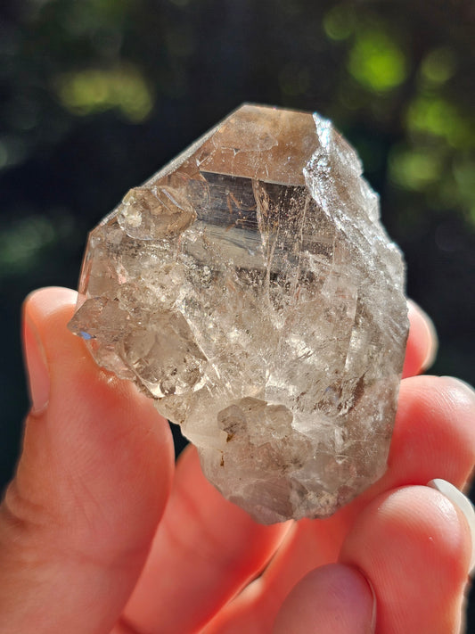 Quartz fumé du Mont-Blanc N