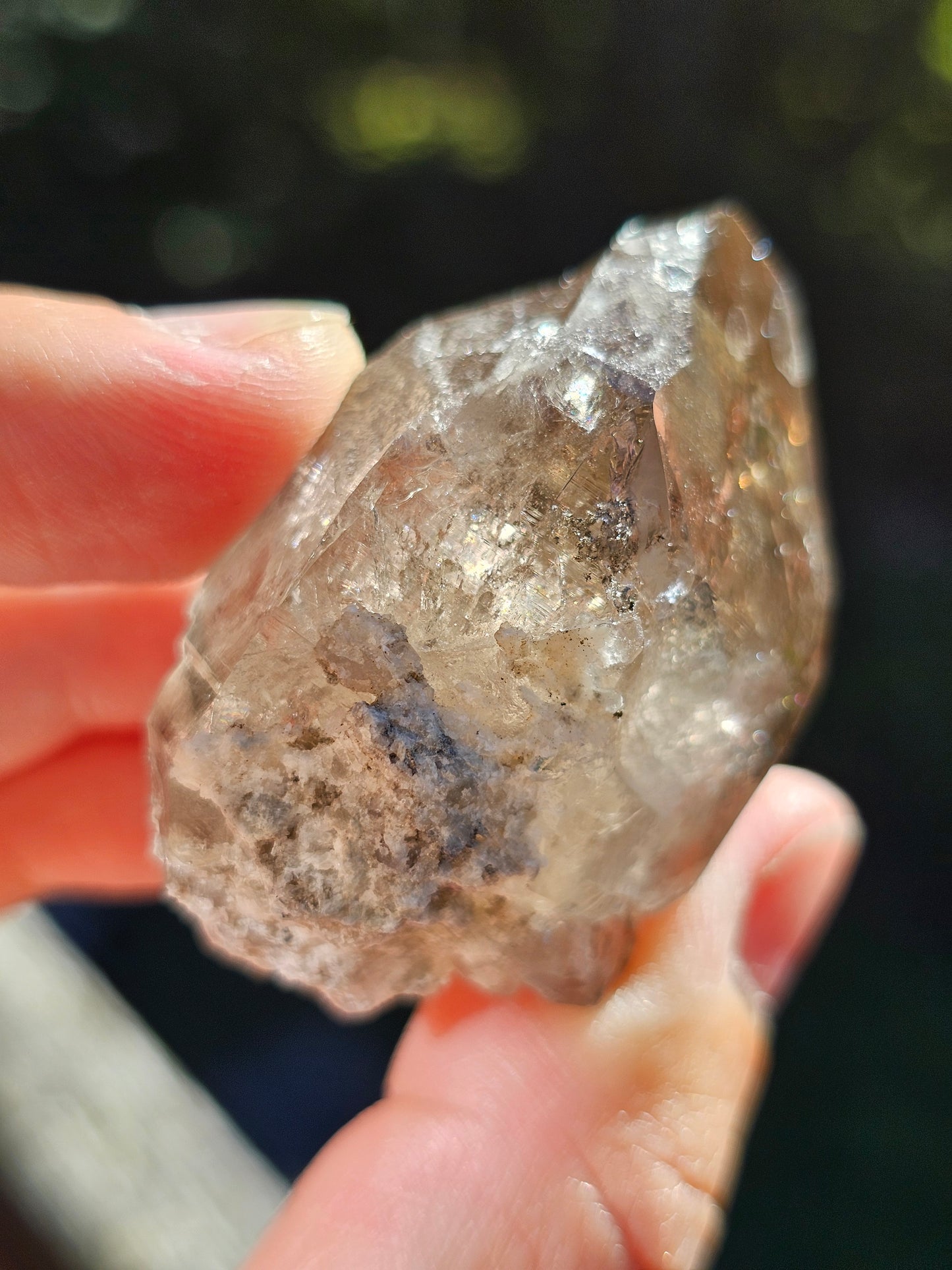 Quartz fumé du Mont-Blanc N
