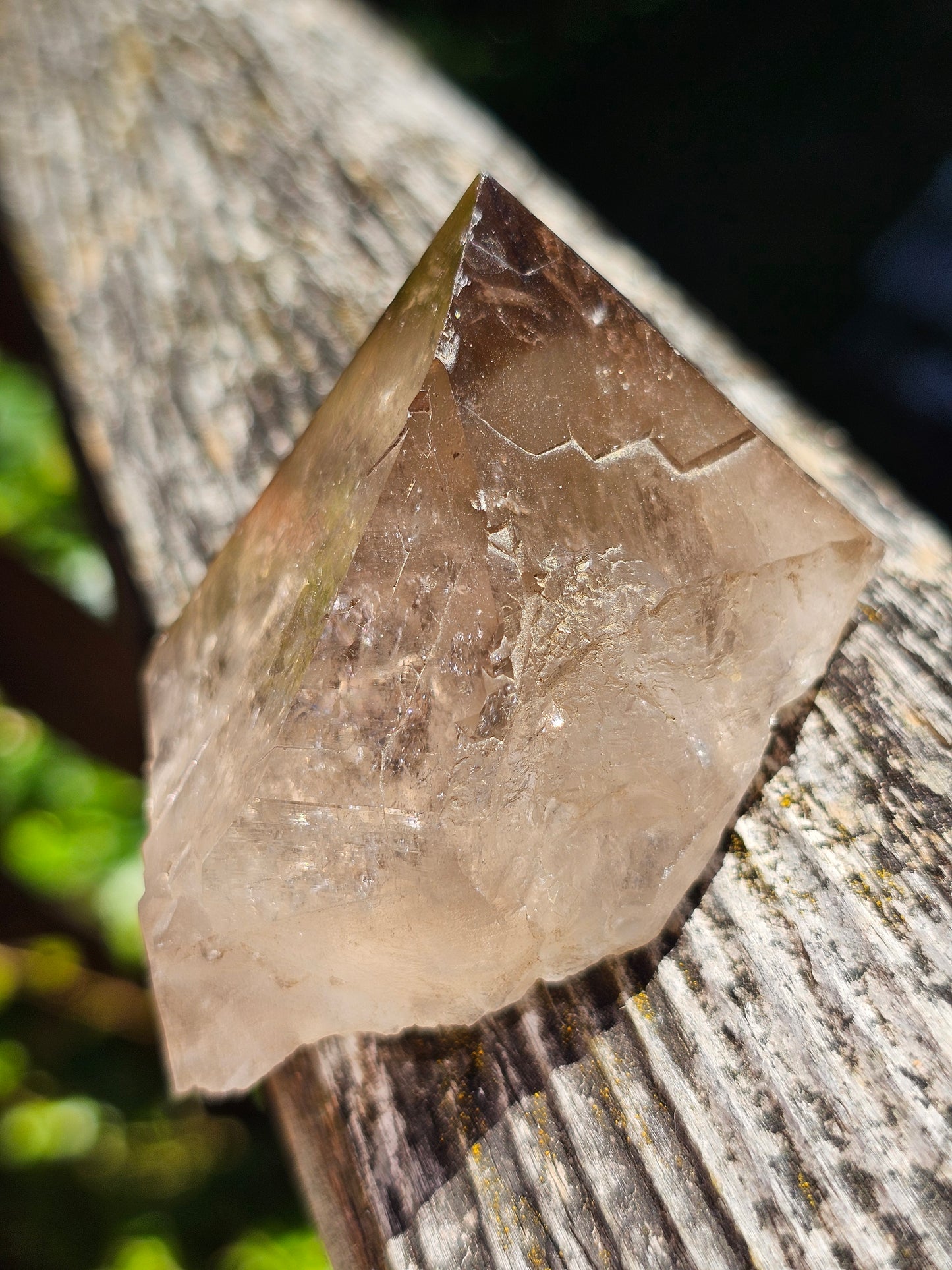 Quartz fumé du Mont-Blanc R