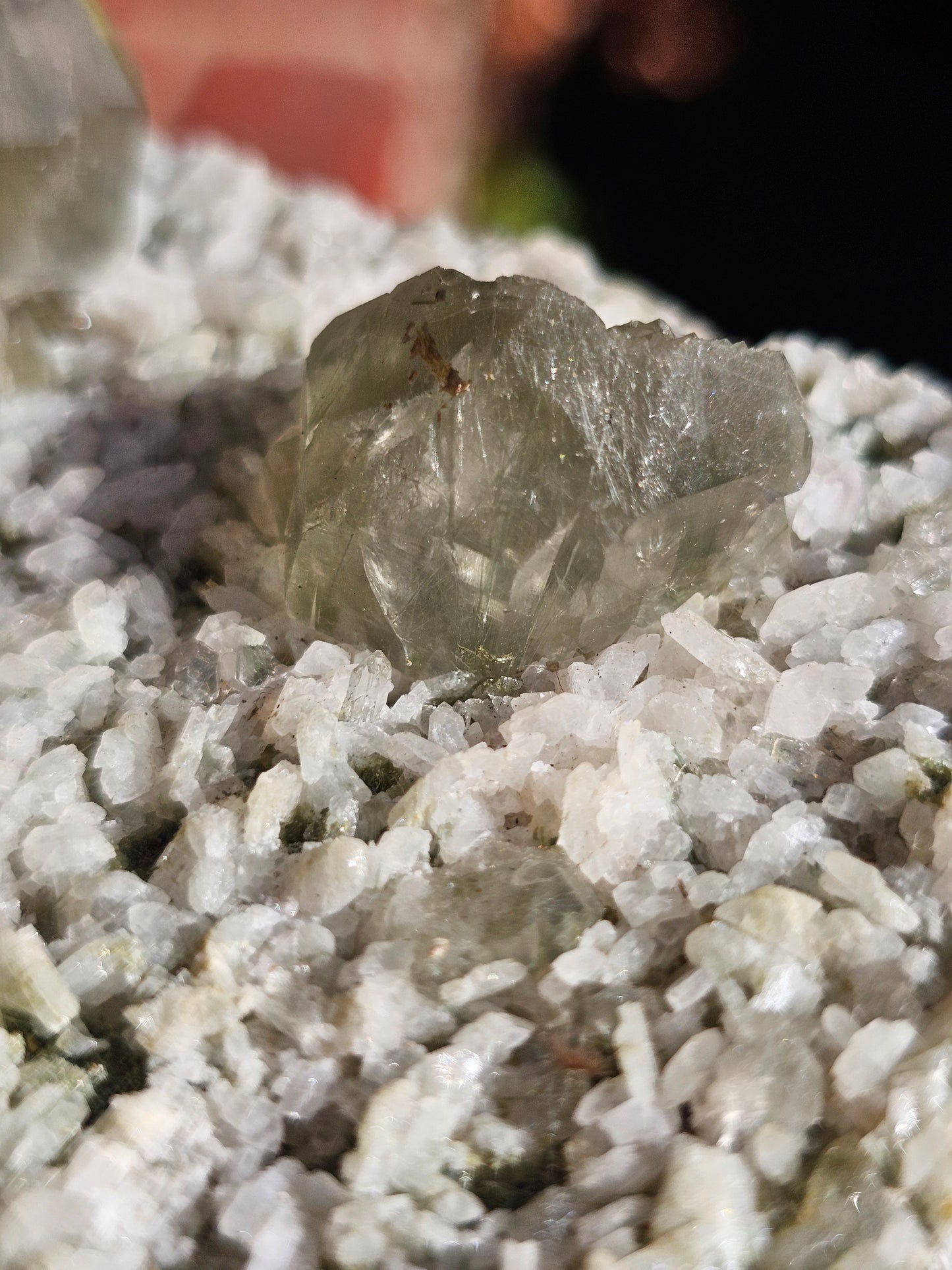 Quartz sur Byssolite Q3