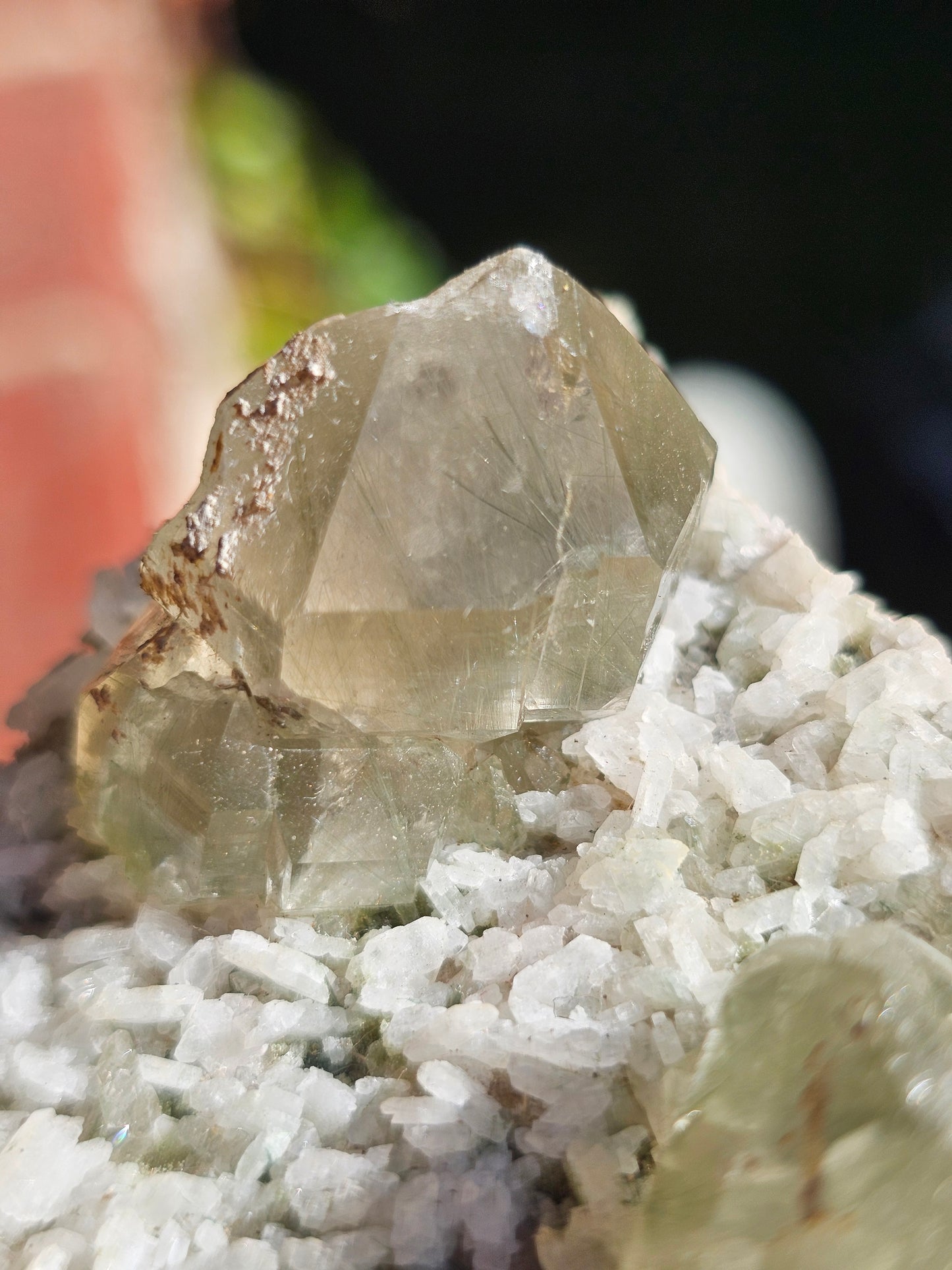 Quartz sur Byssolite Q3