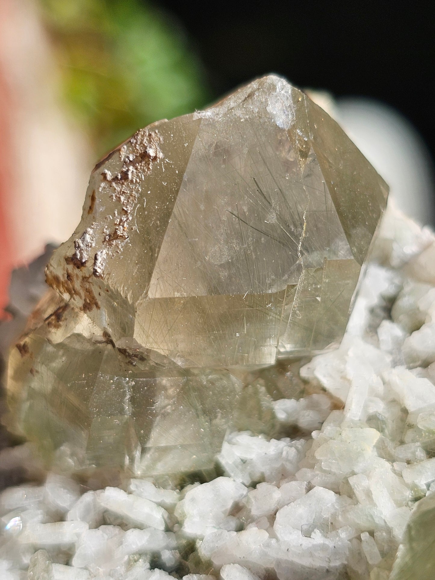 Quartz sur Byssolite Q3