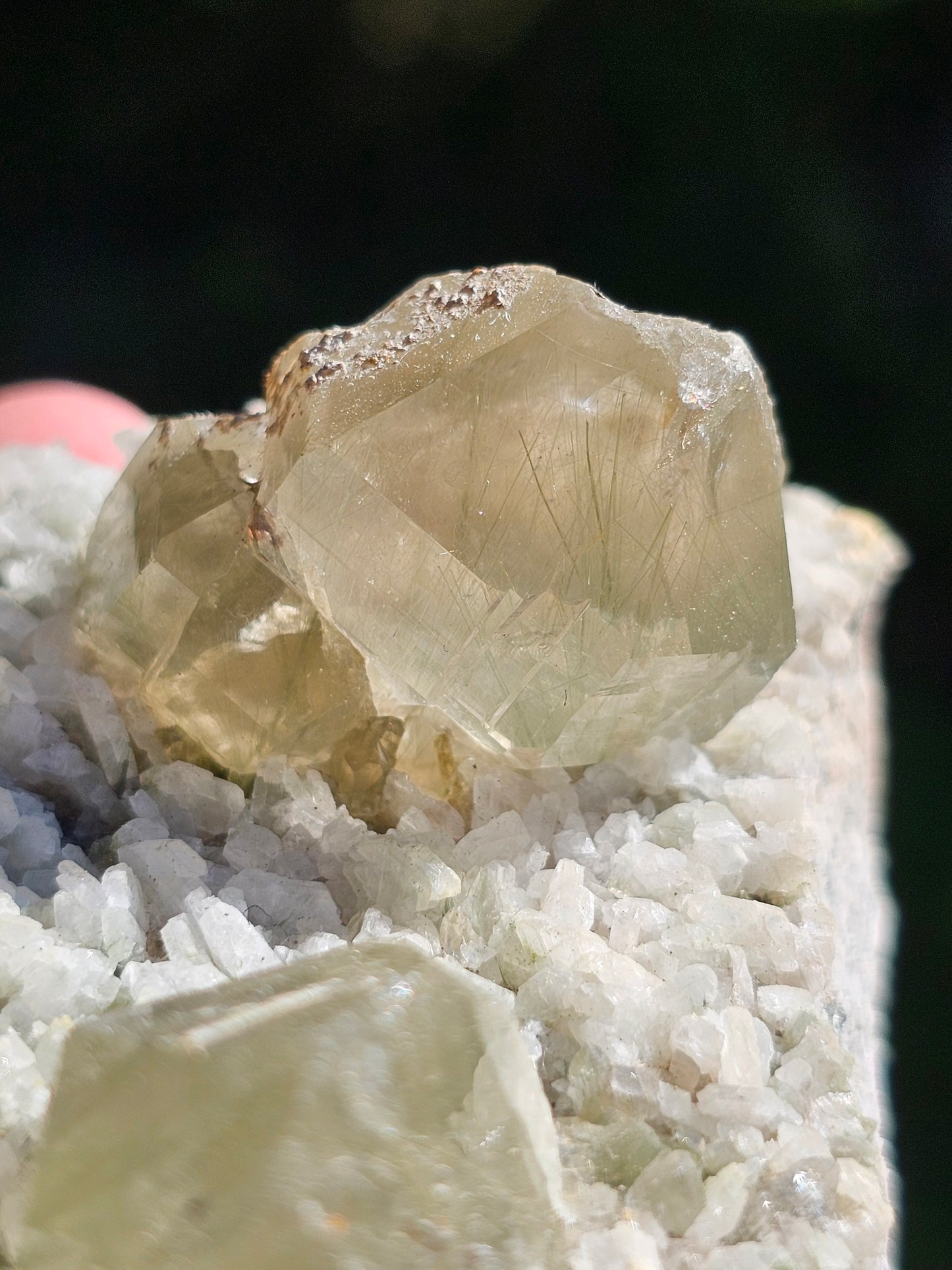Quartz sur Byssolite Q3
