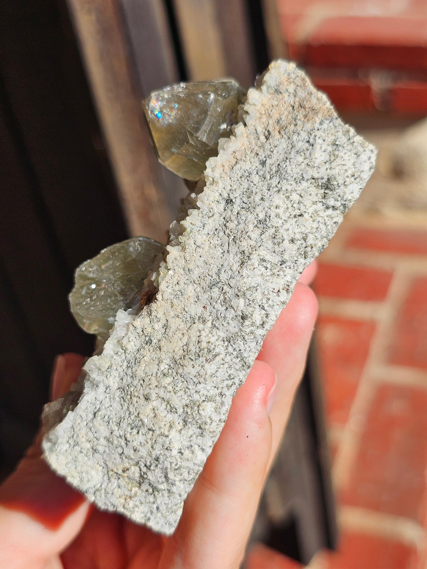 Quartz sur Byssolite Q3