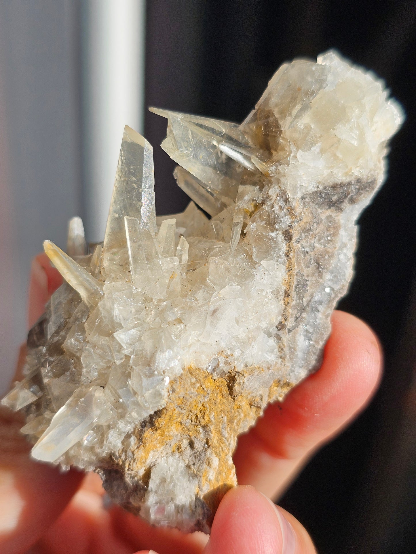 Calcite miel française C10