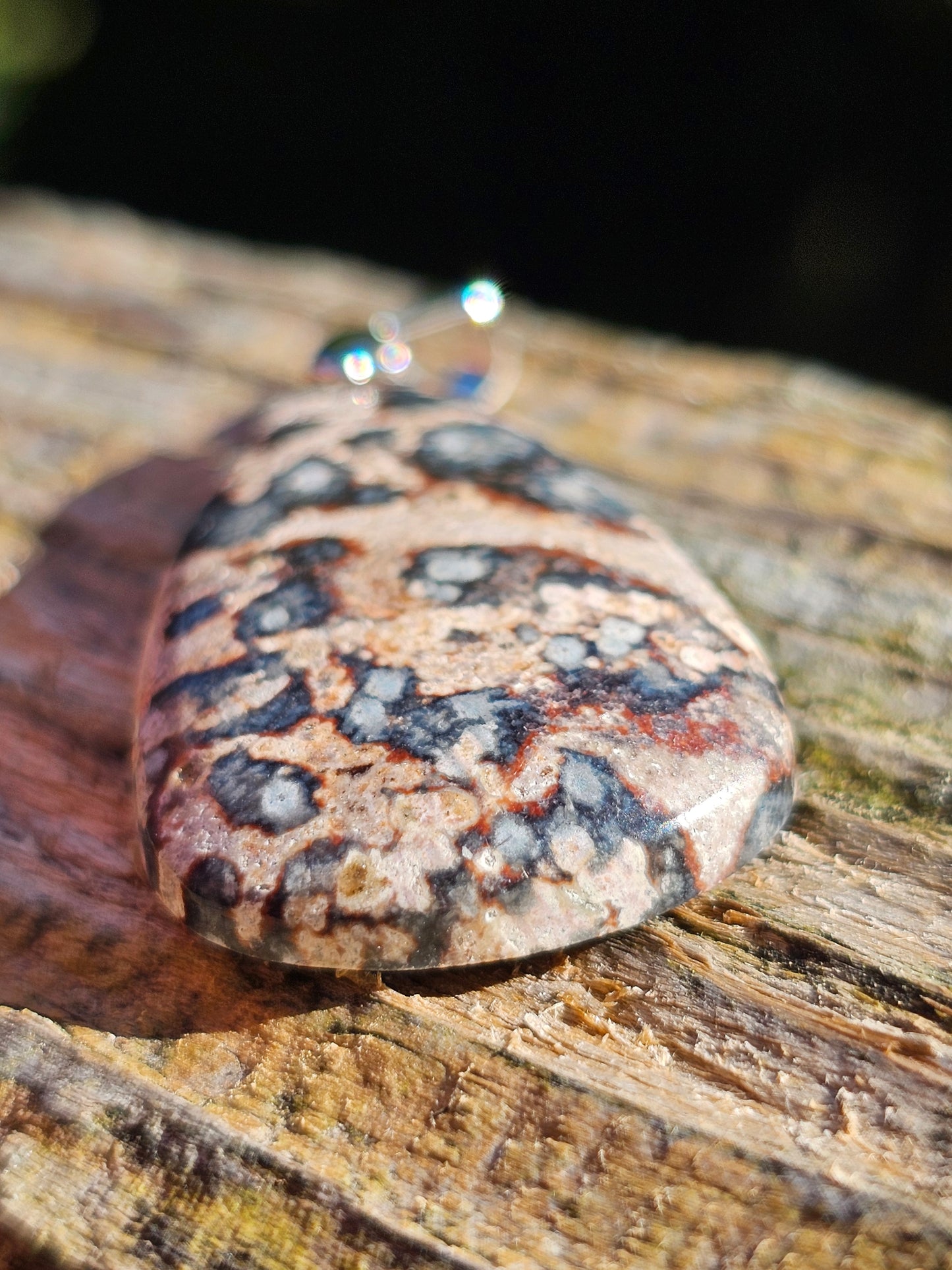 Pendentif en Jaspe vipère