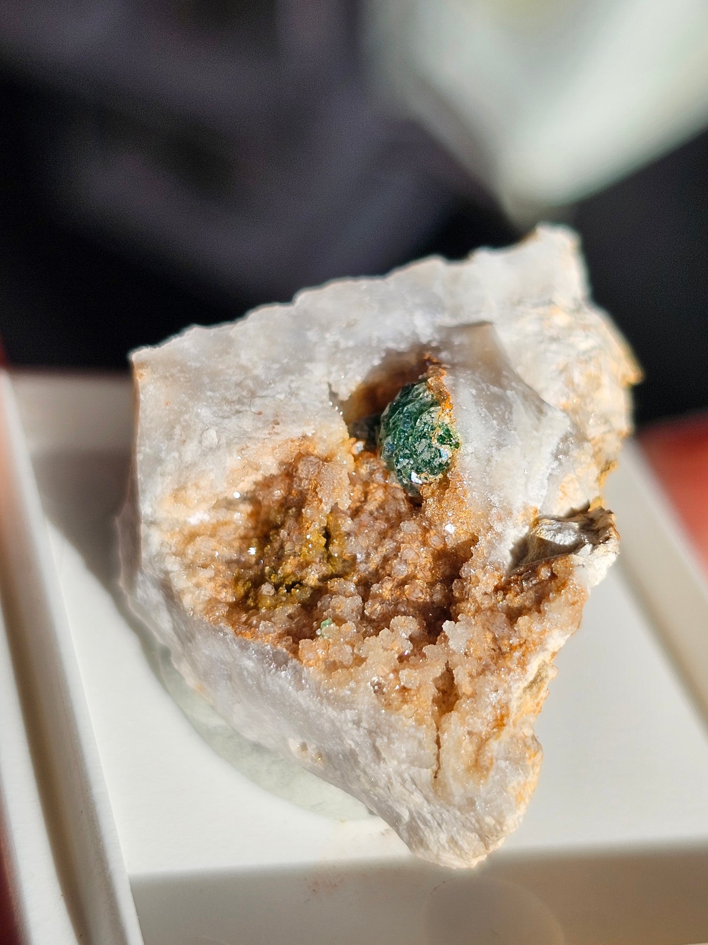 Variscite cristallisée du Brésil V11