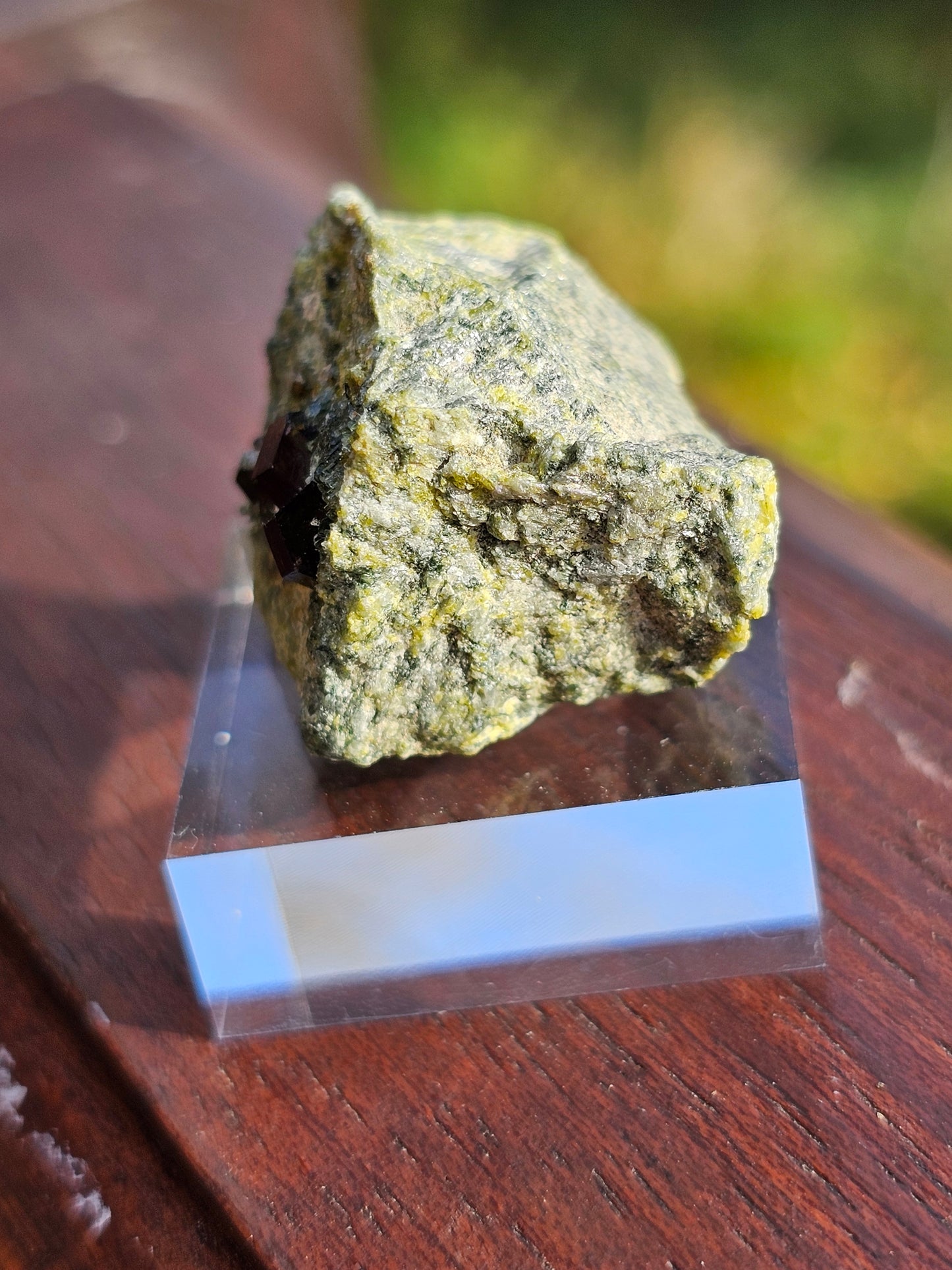 Mélange grenat, épidote et diopside n°3