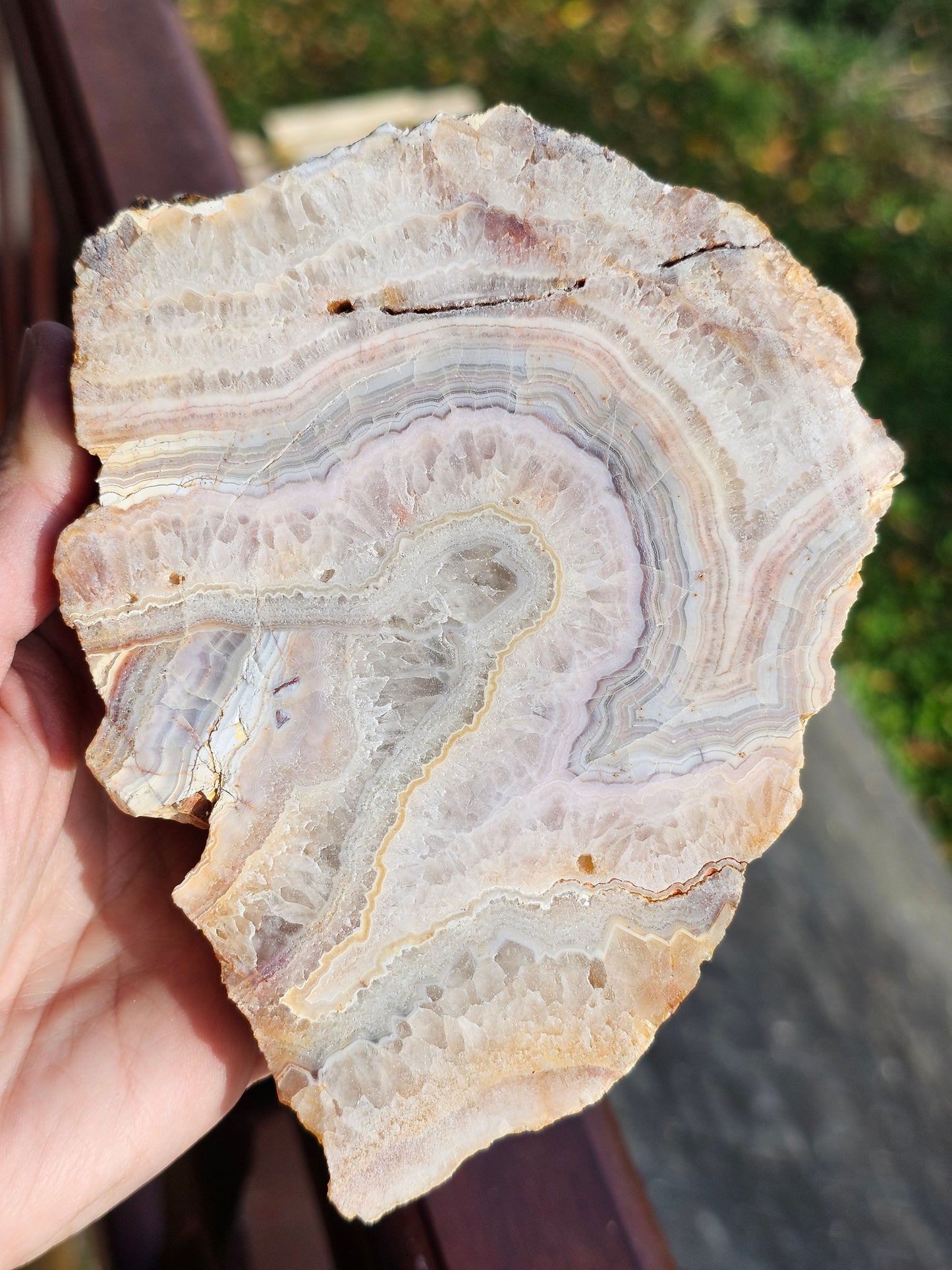 Sciage d'Agate du Tarn O