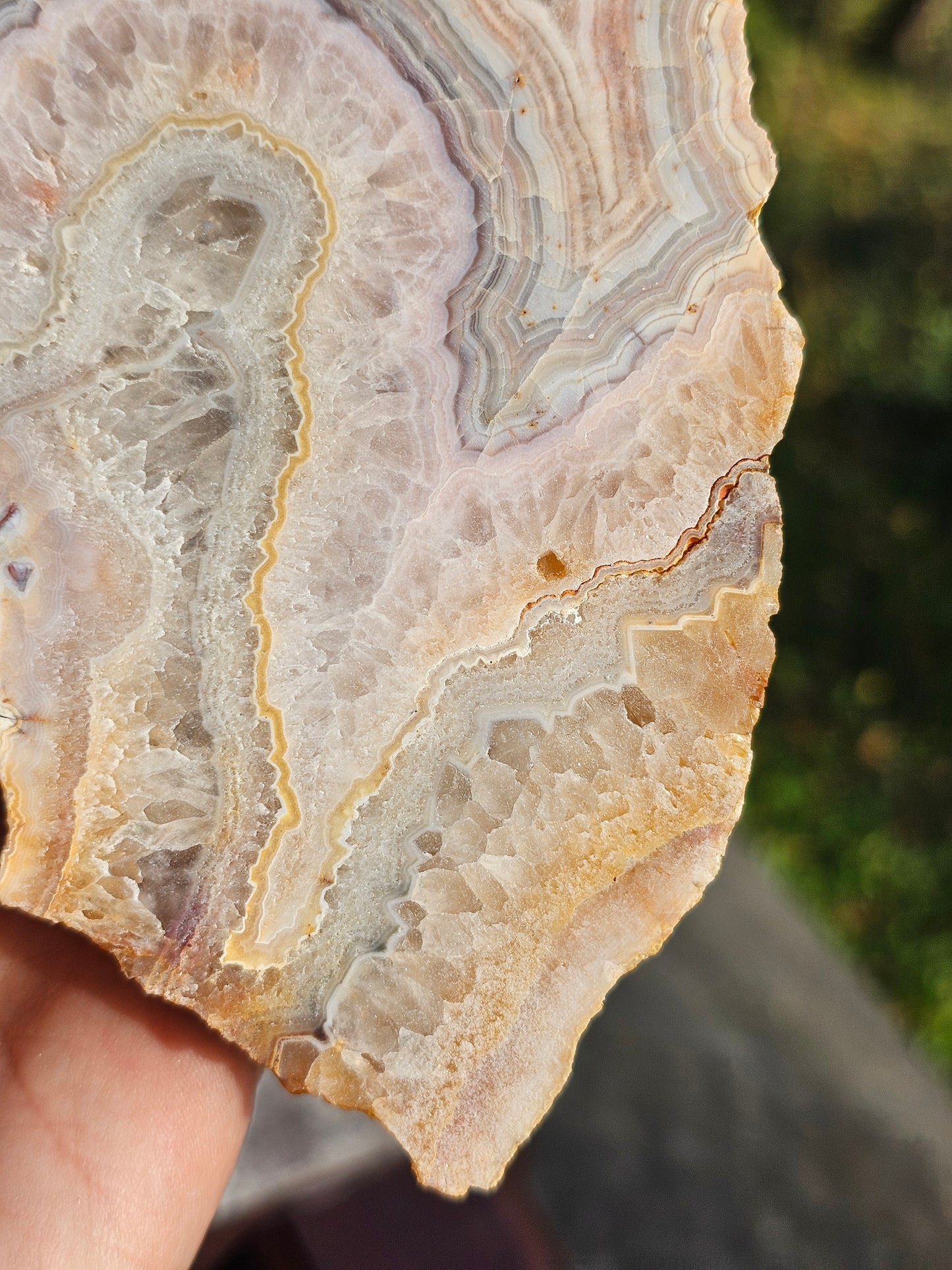 Sciage d'Agate du Tarn O