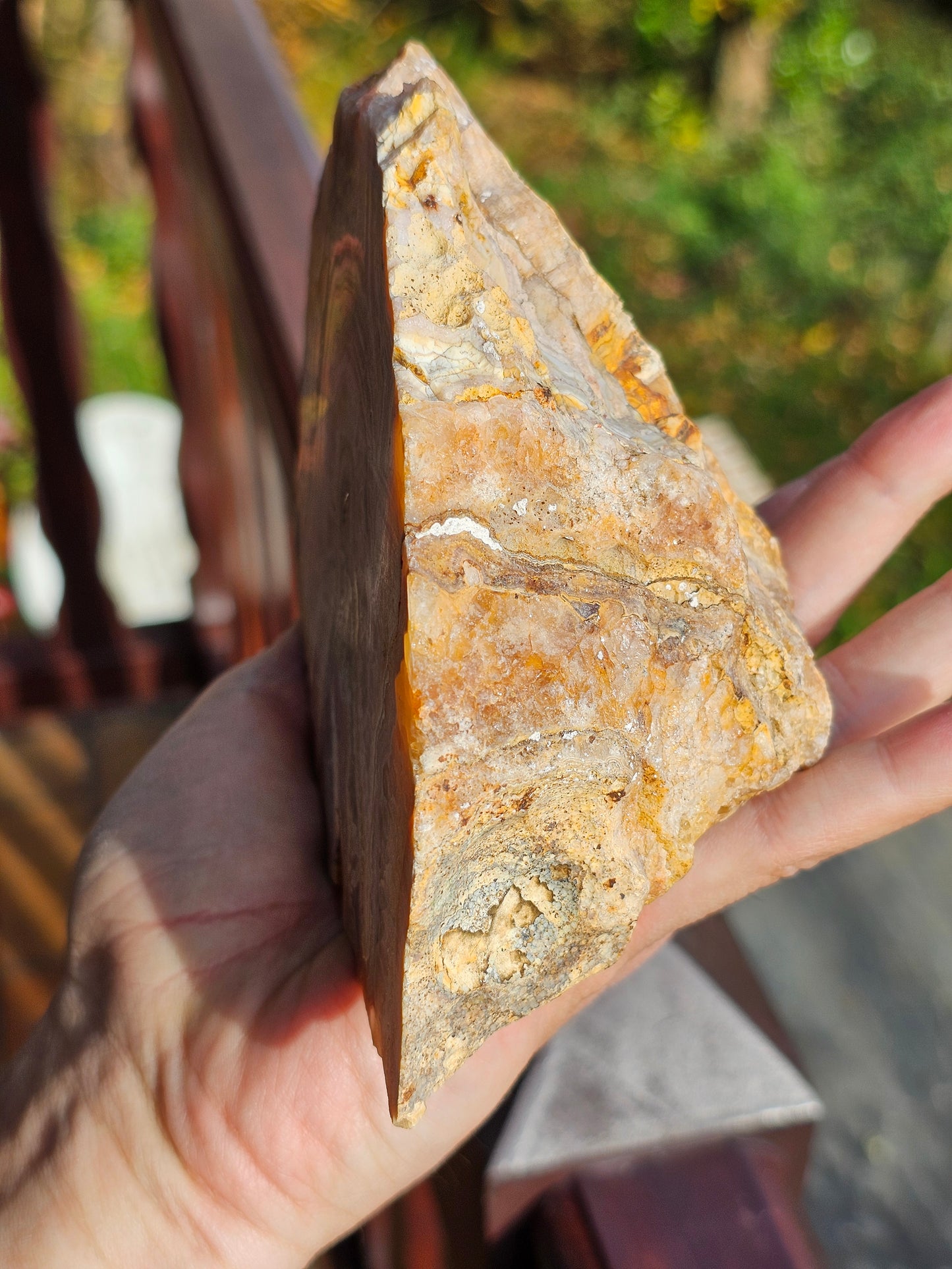 Sciage d'Agate du Tarn O