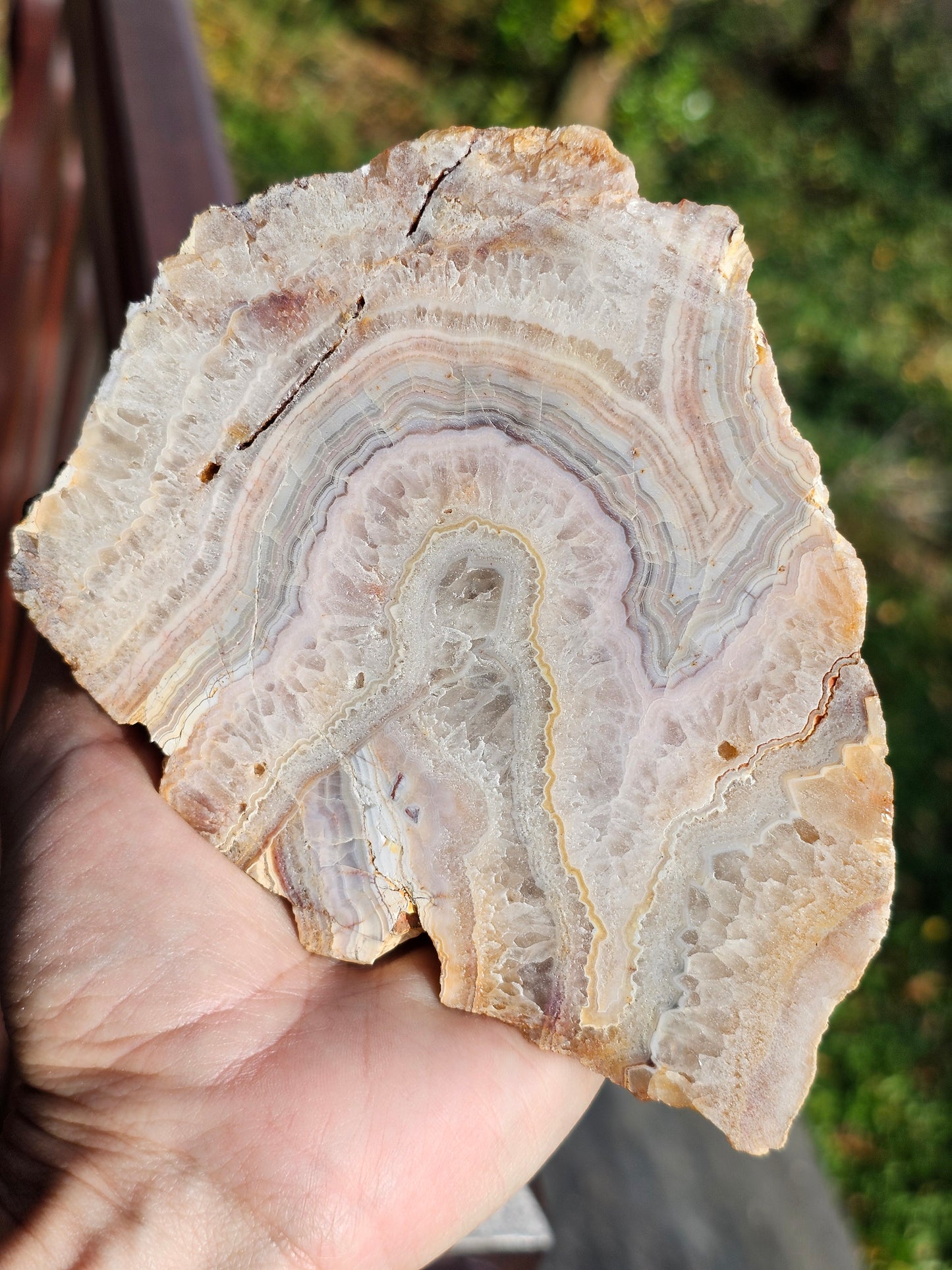 Sciage d'Agate du Tarn O
