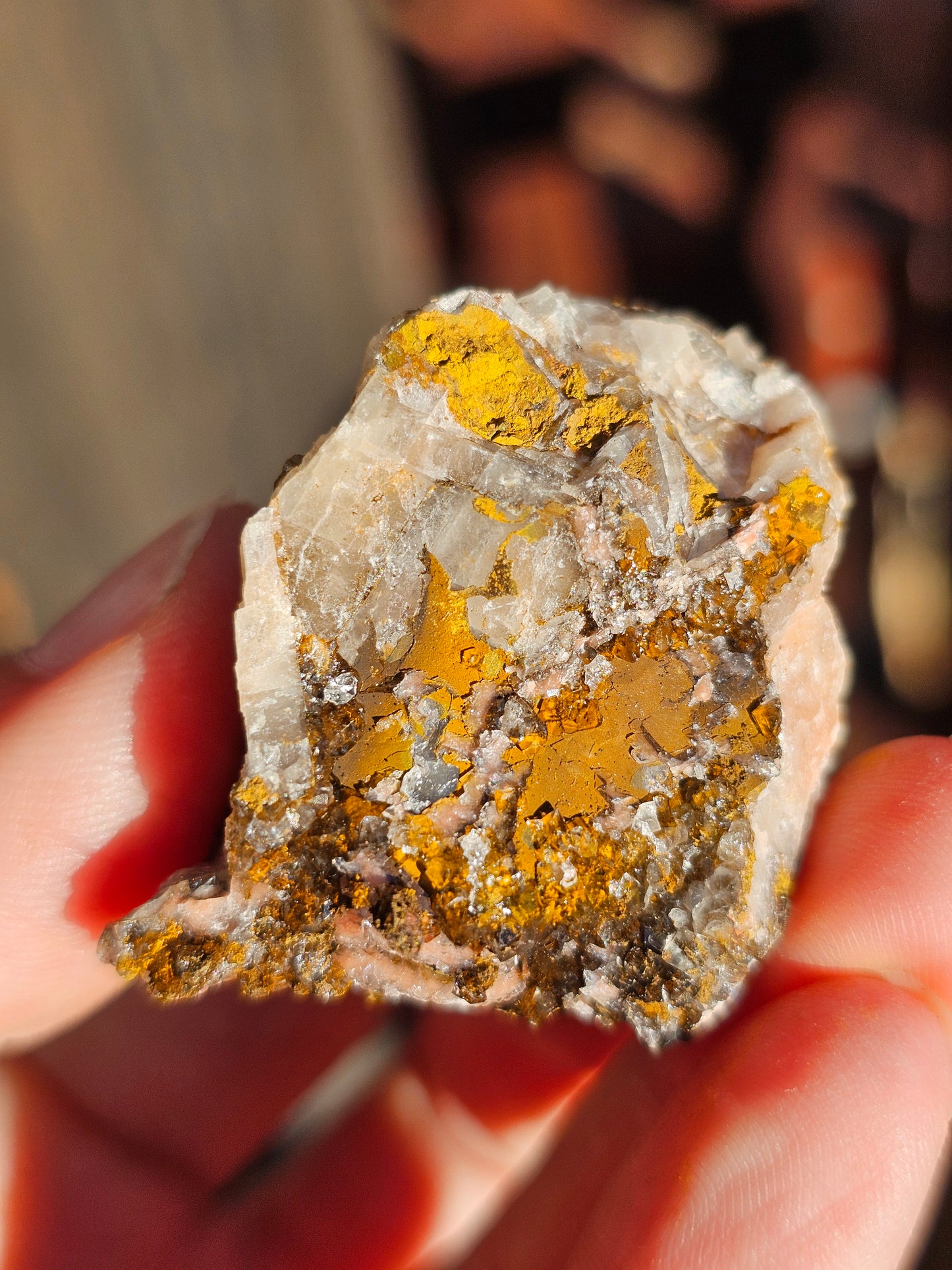 Quartz sur Baryte