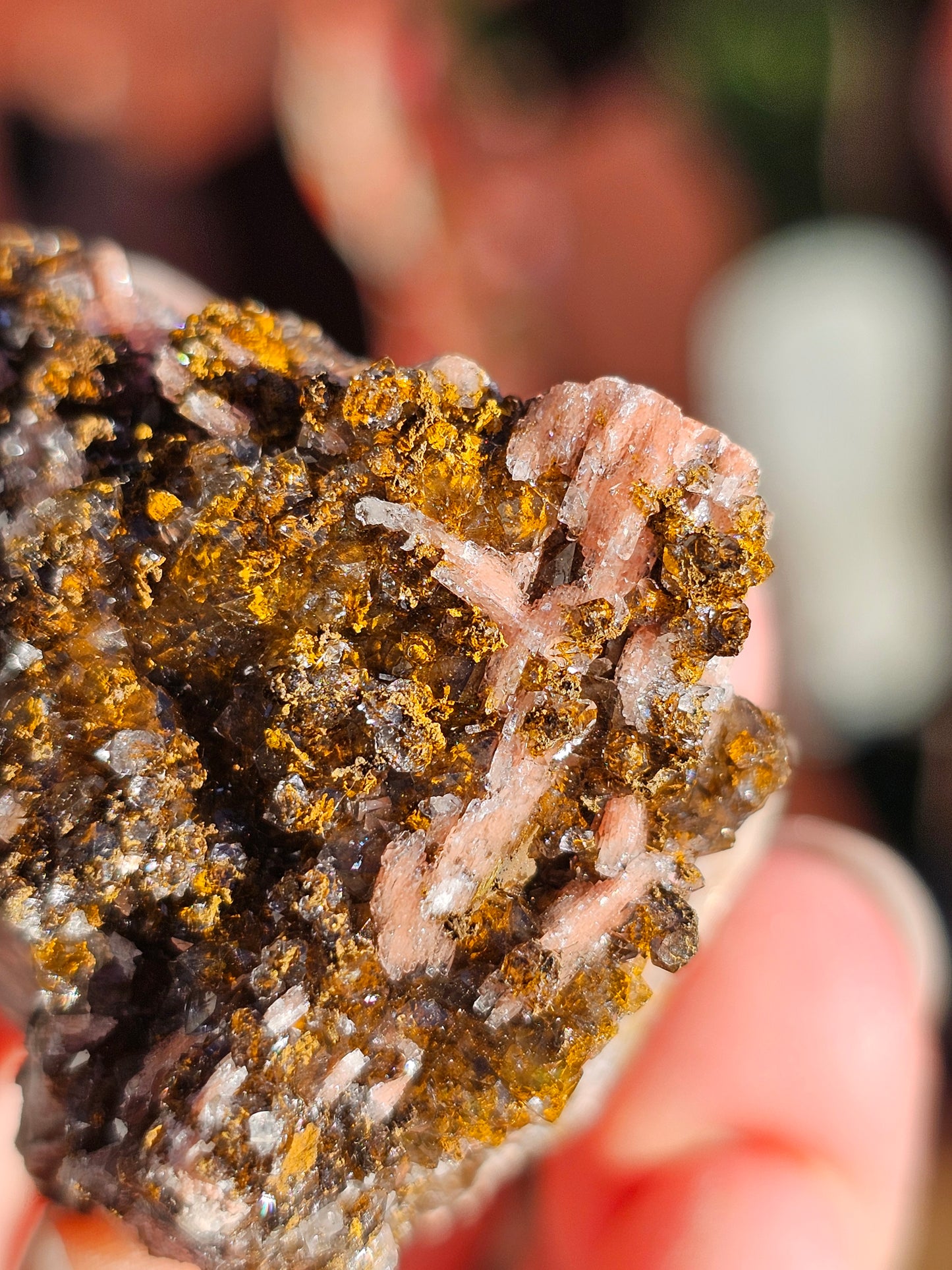 Quartz sur Baryte