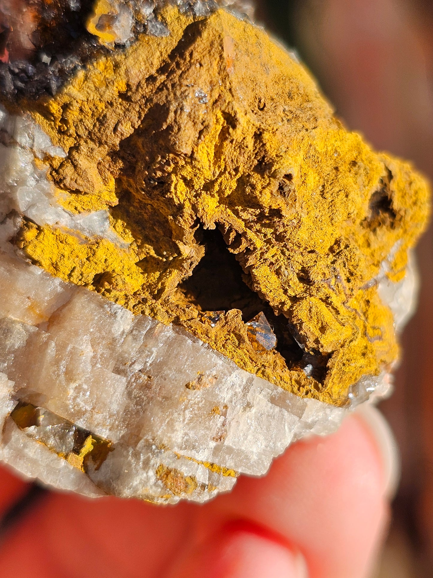 Quartz sur Baryte