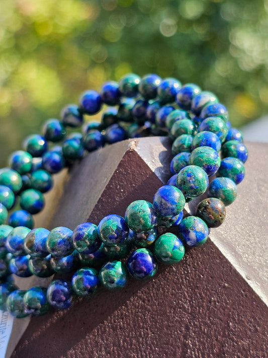 Bracelet Azurite Malachite