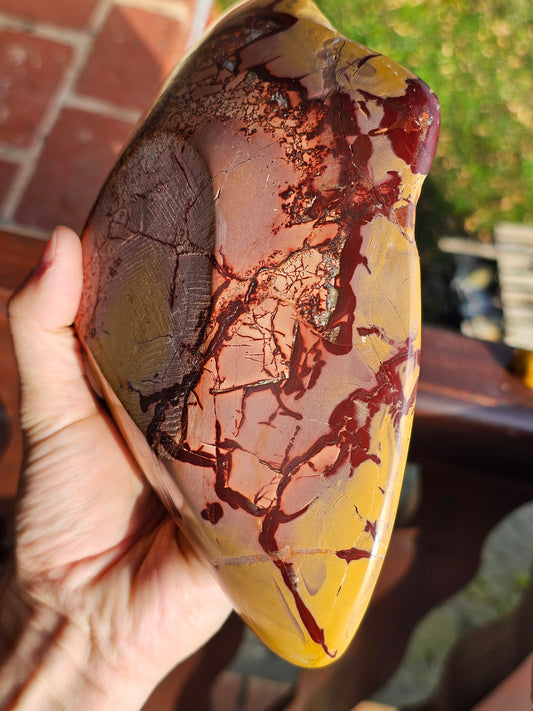 Grande Coupelle Jaspe Mokaïte