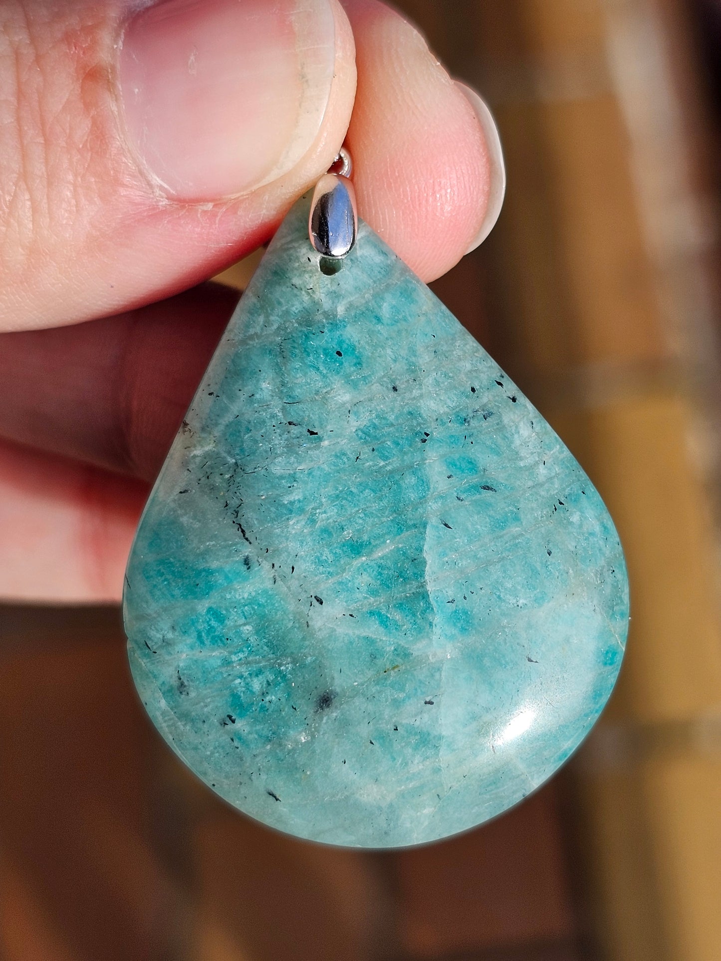 Pendentif en Amazonite I