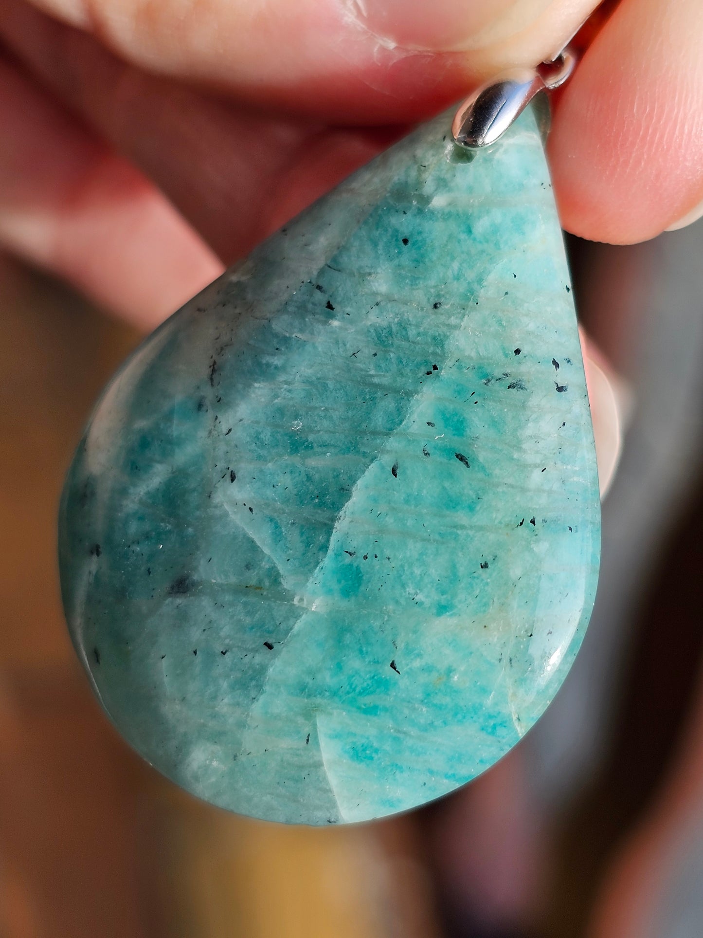 Pendentif en Amazonite I