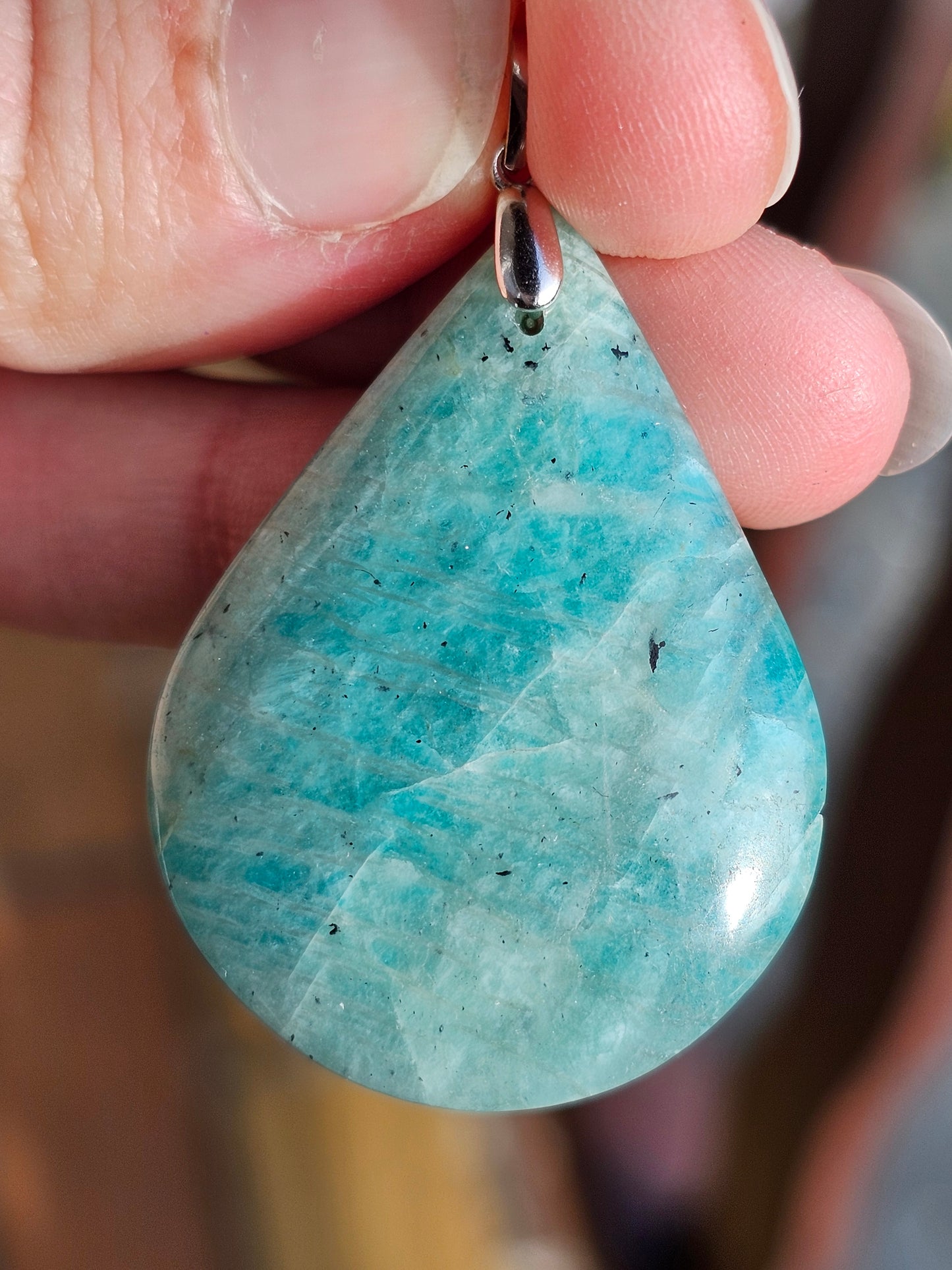 Pendentif en Amazonite I