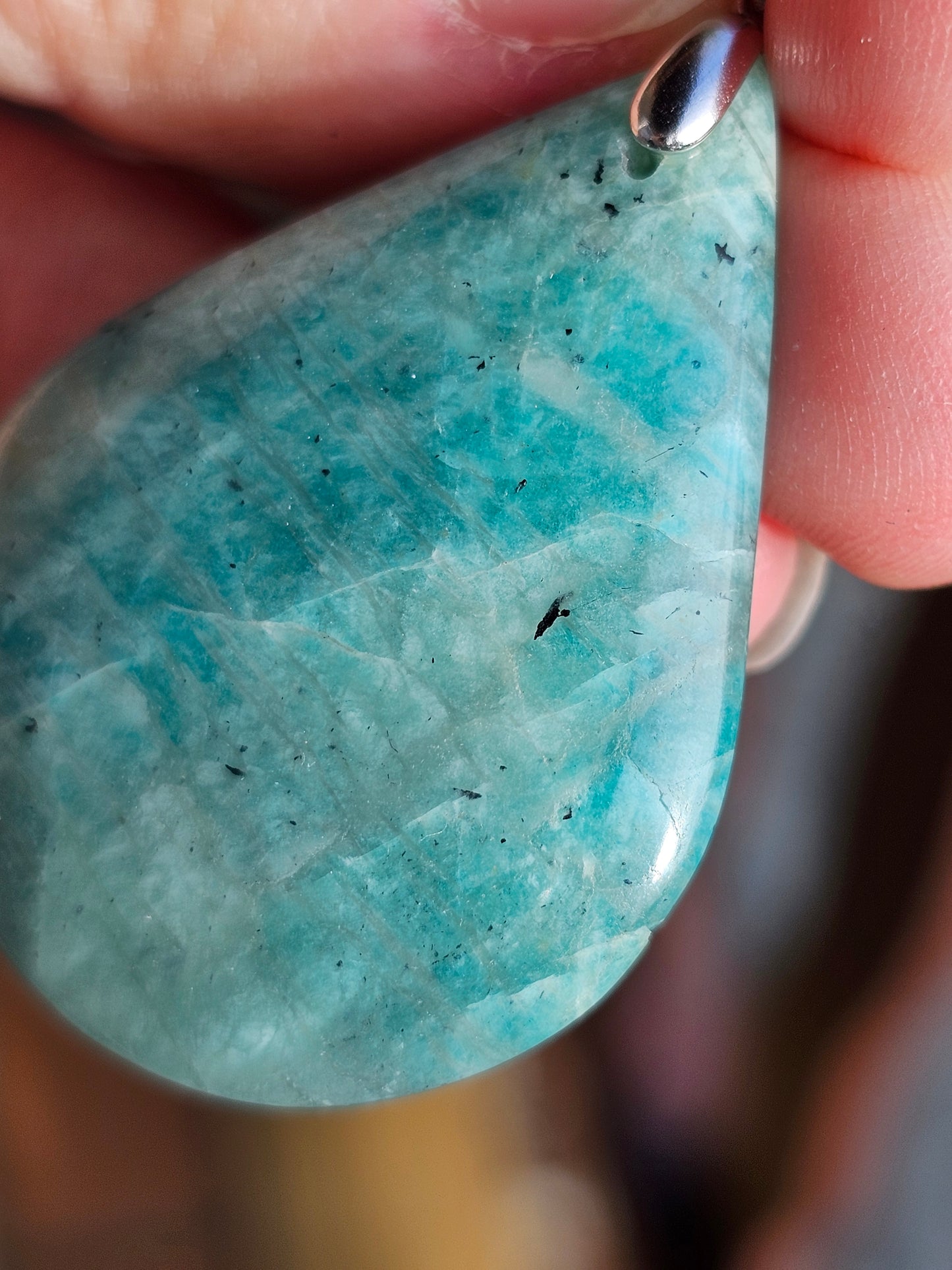 Pendentif en Amazonite I