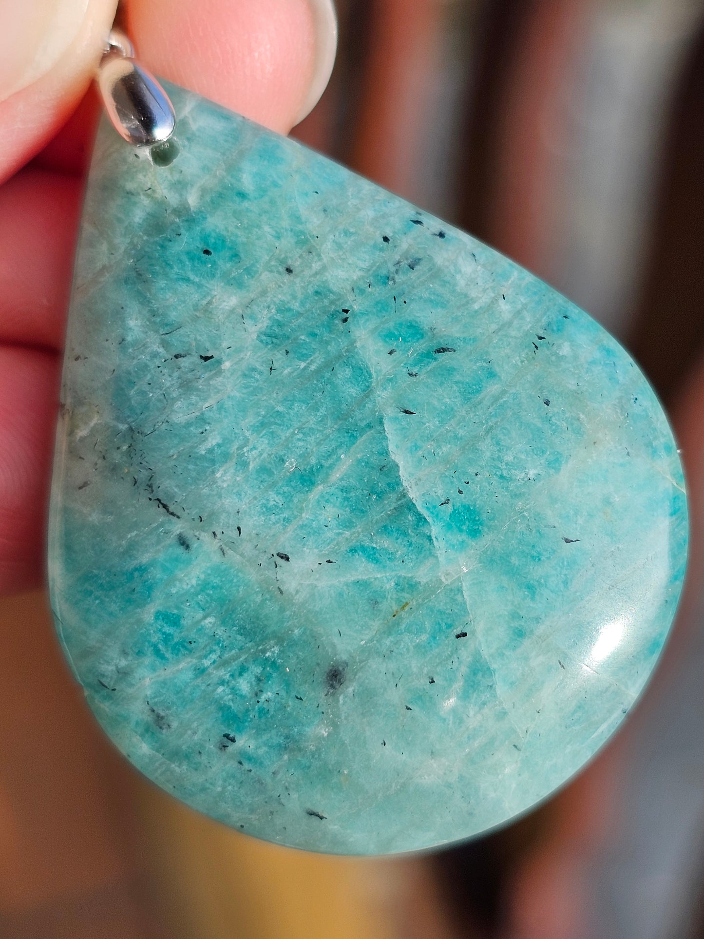 Pendentif en Amazonite I