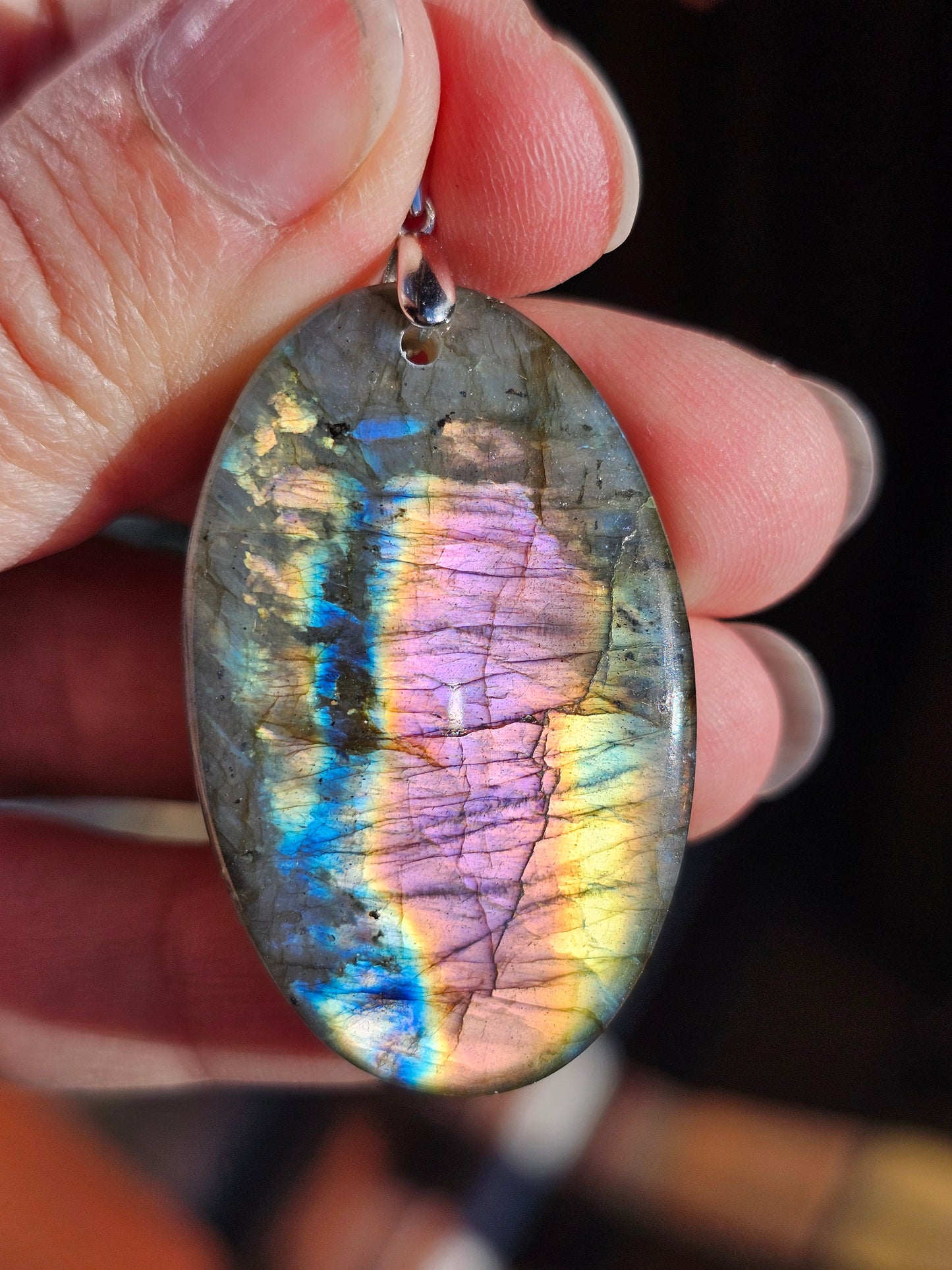 Pendentif en Labradorite n°5
