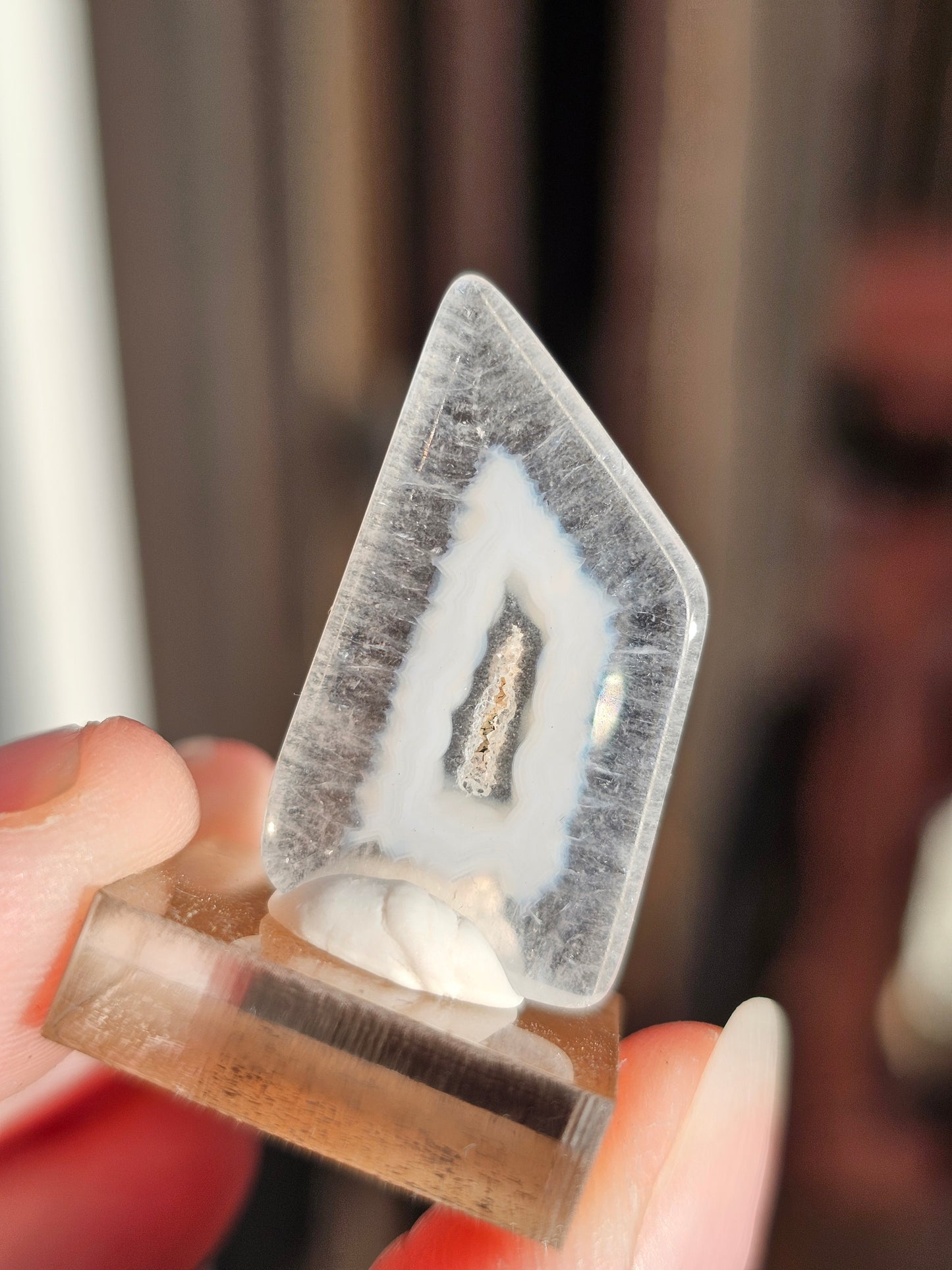 Agate polyédrique n°28