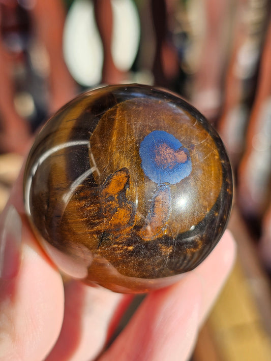 Sphère en Œil de tigre n°3