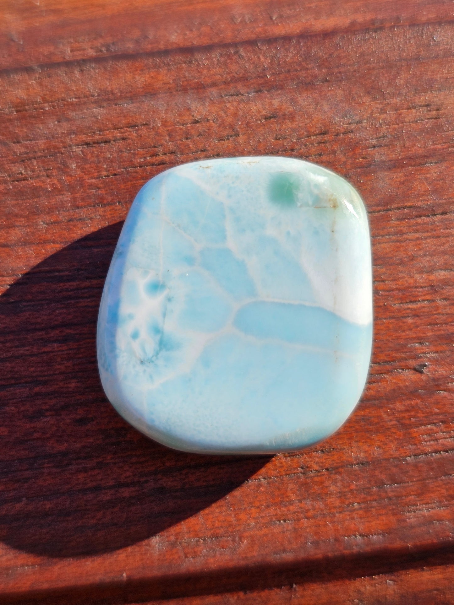 Petit galet de Larimar (Pectolite) M