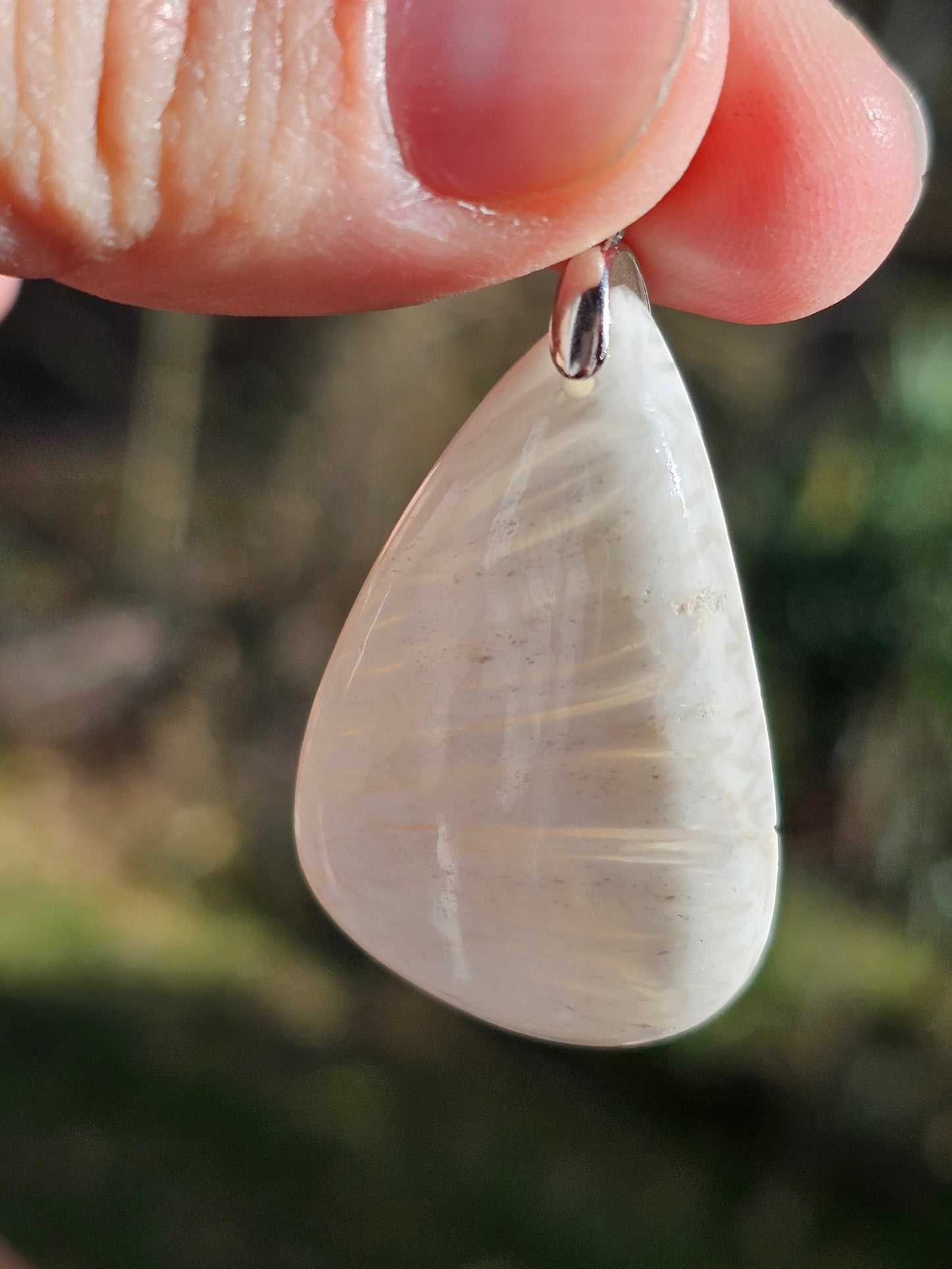 Pendentif en Scolécite n°1