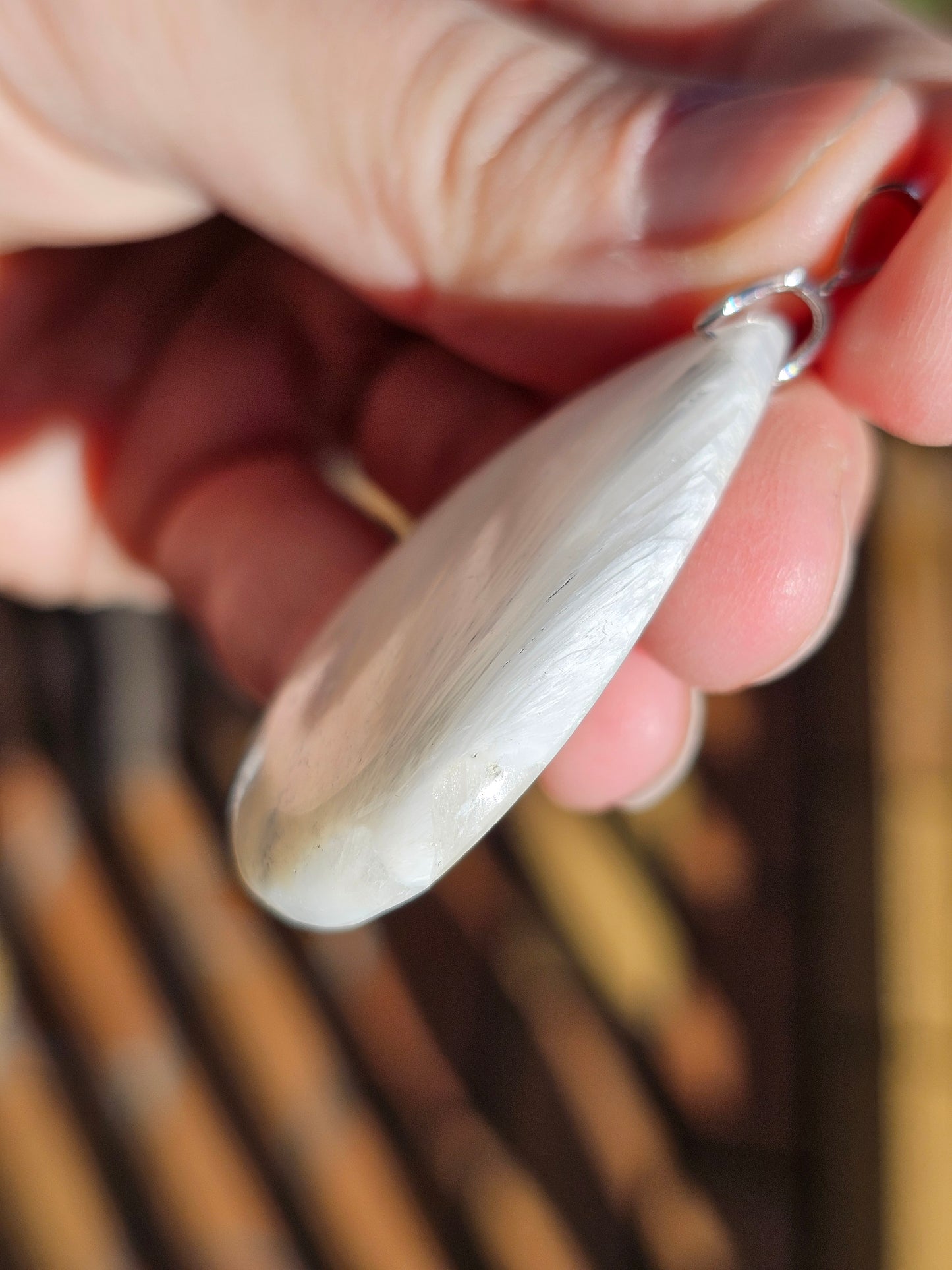 Pendentif en Scolécite n°2