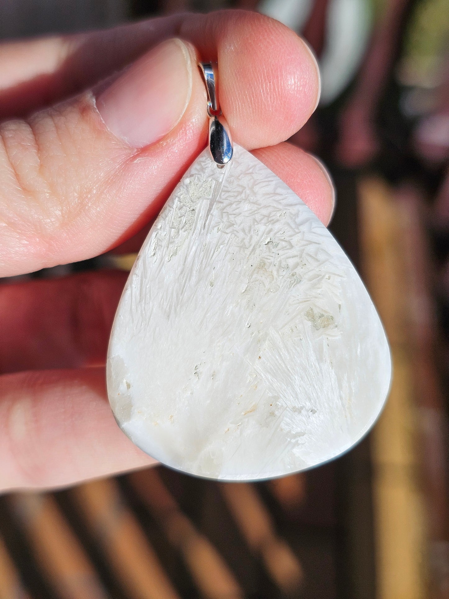 Pendentif en Scolécite n°2