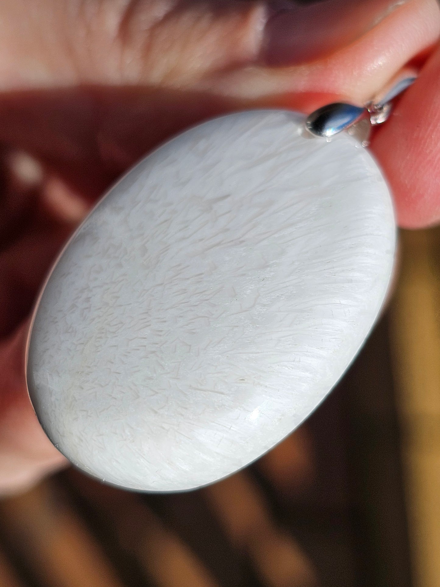 Pendentif en Scolécite n°3