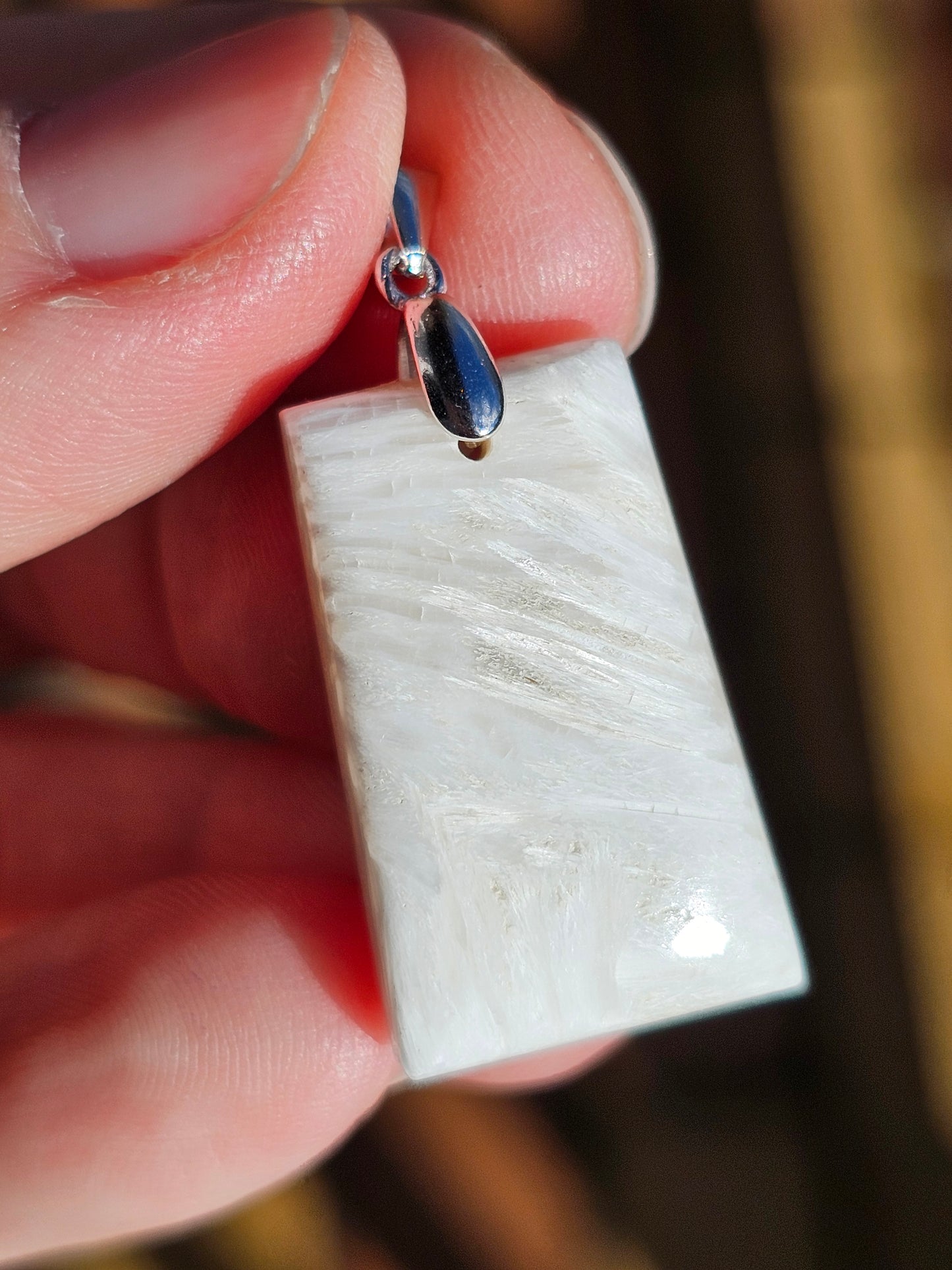 Pendentif en Scolécite n°6