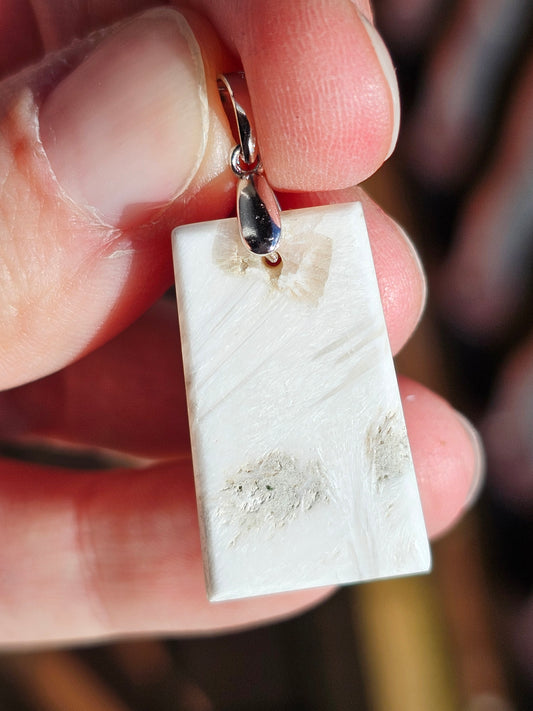 Pendentif en Scolécite n°6